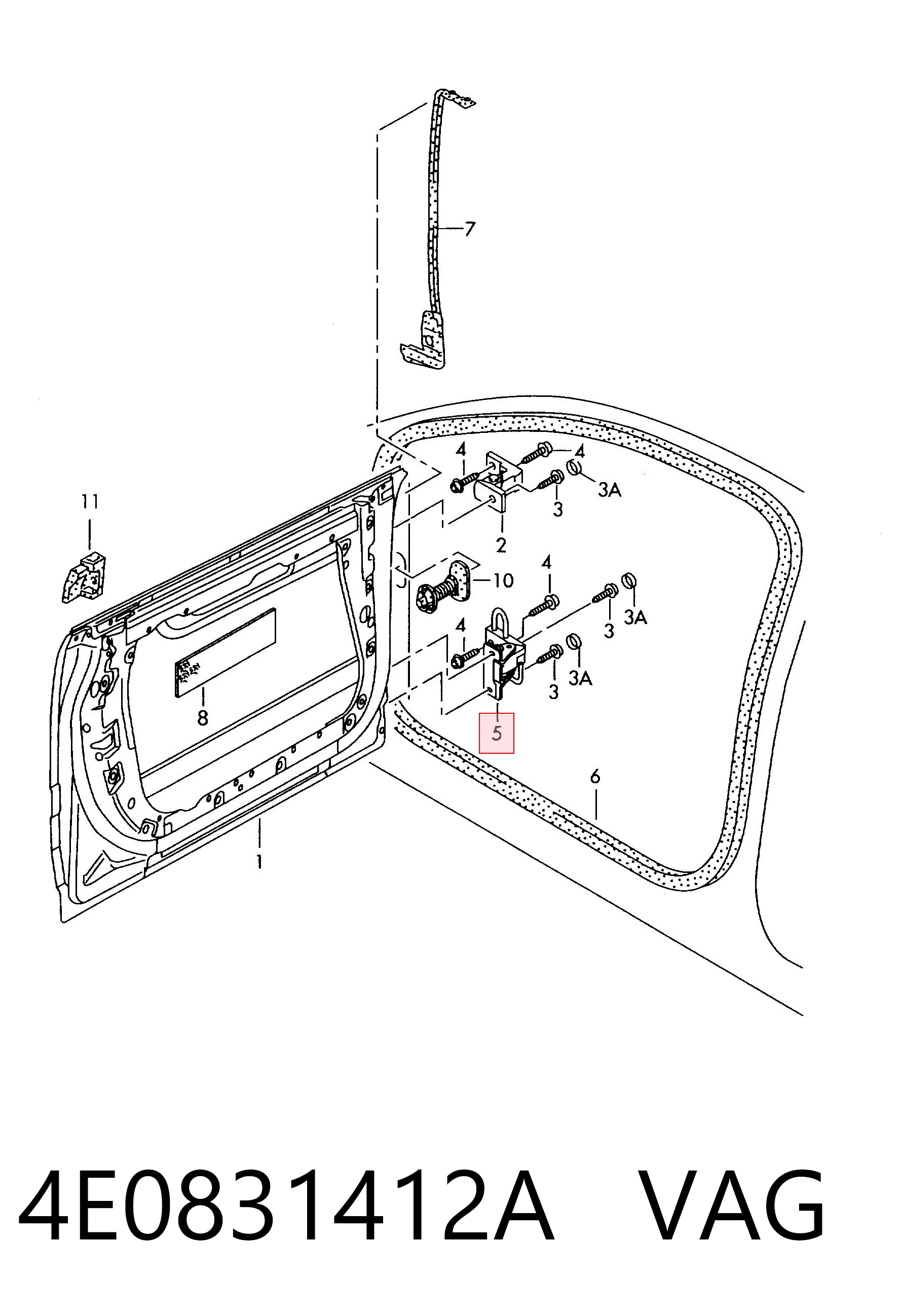 4E0831412A VAG