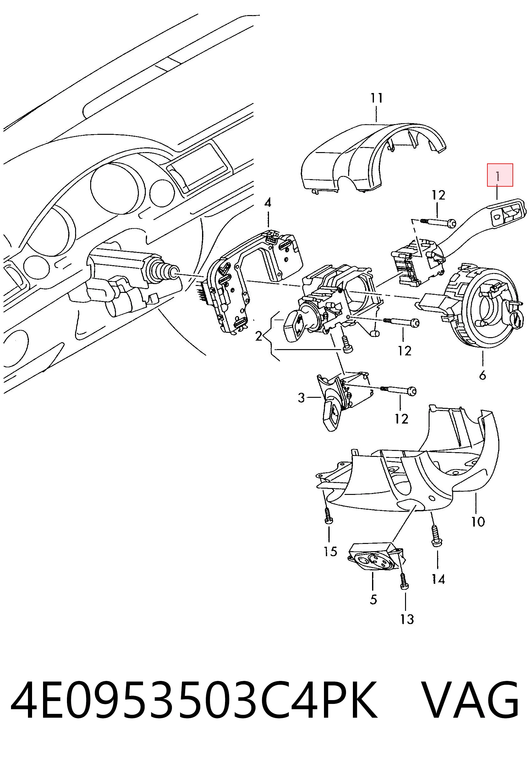 4E0953503C4PK VAG