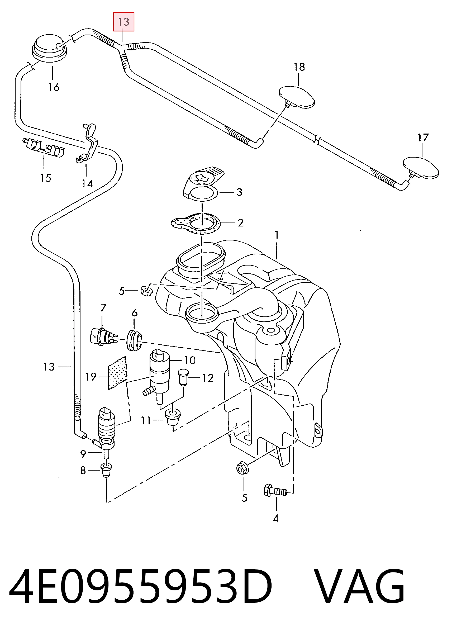 4E0955953D VAG