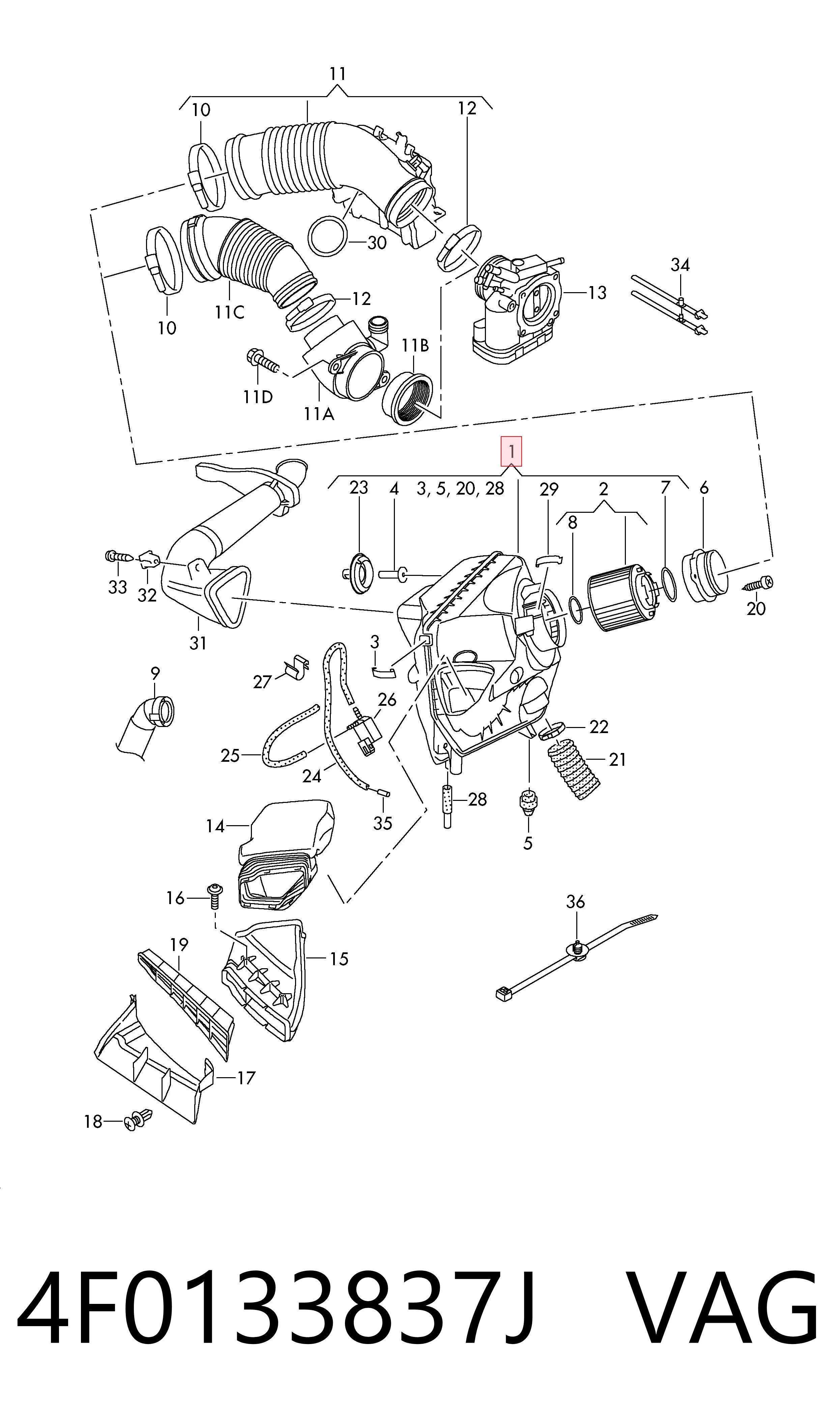 4F0133837J VAG