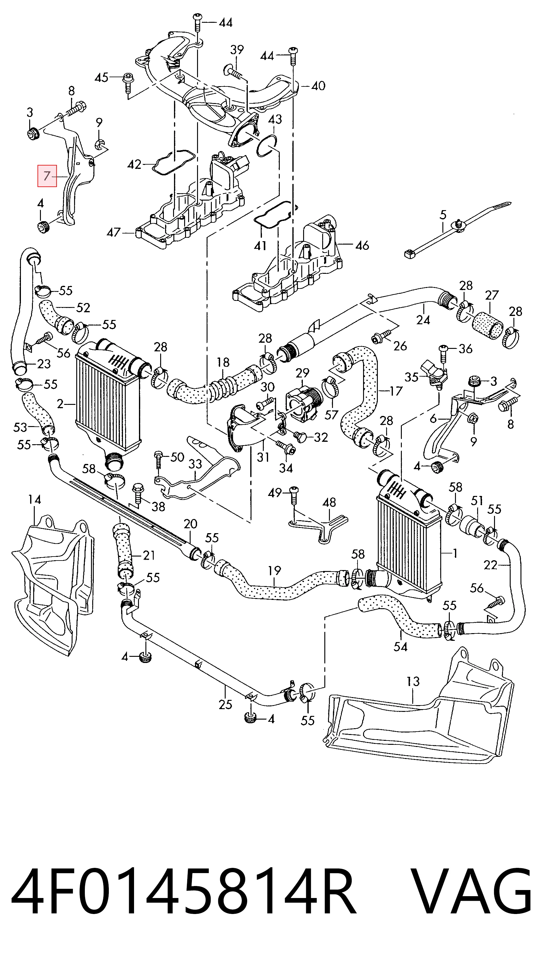4F0145814R VAG