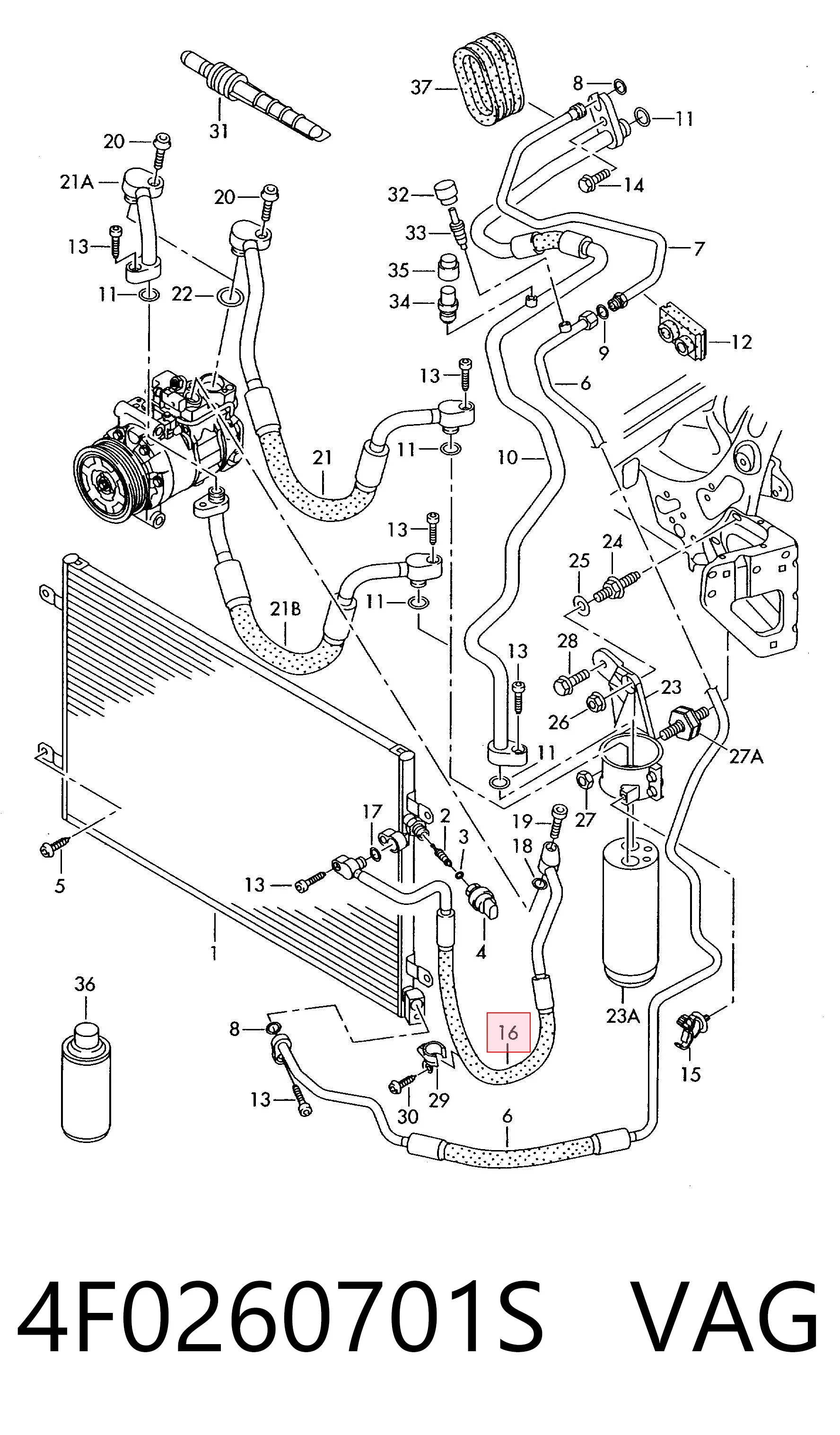 4F0260701S VAG