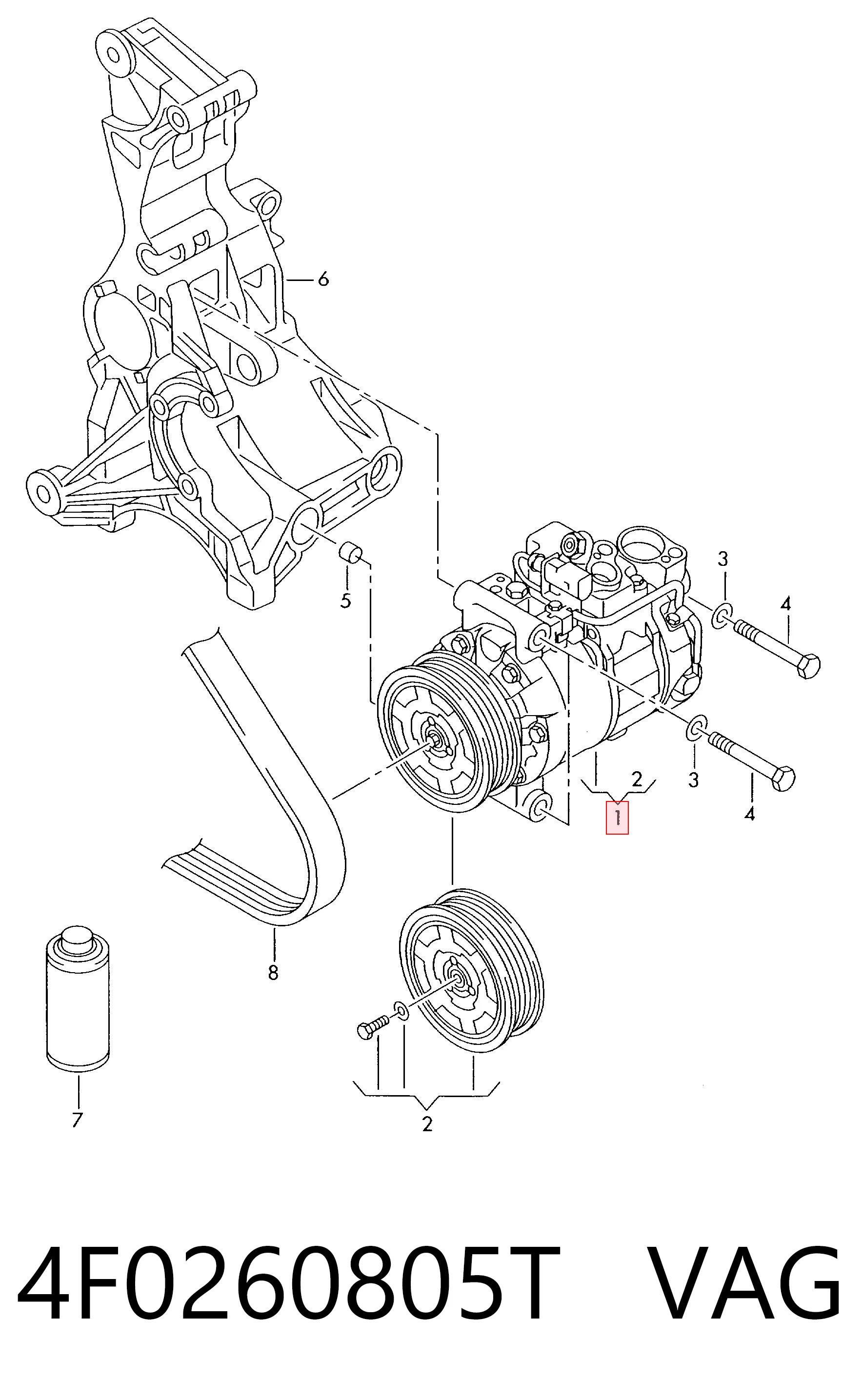 4F0260805T VAG