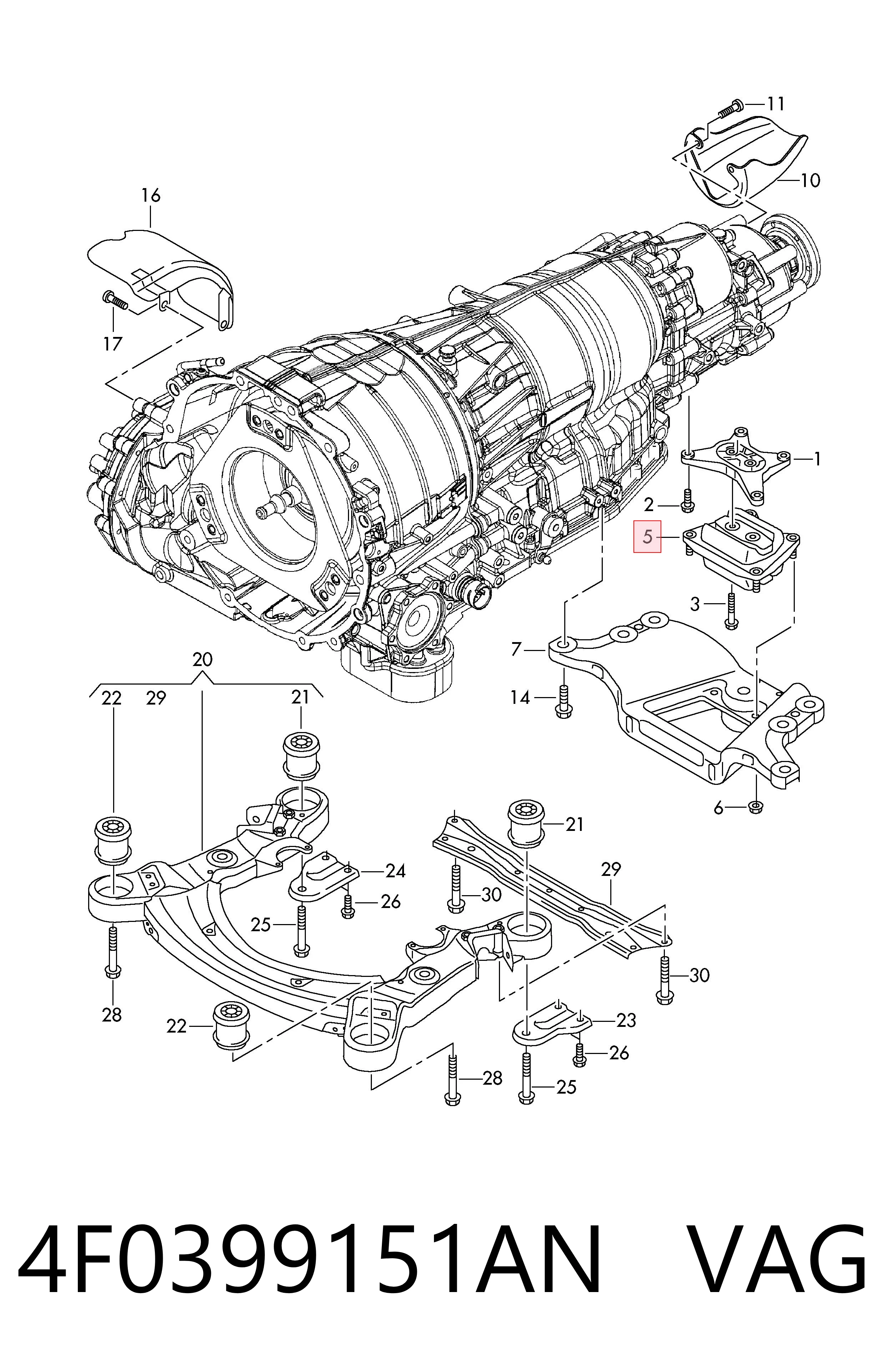 4F0399151AN VAG