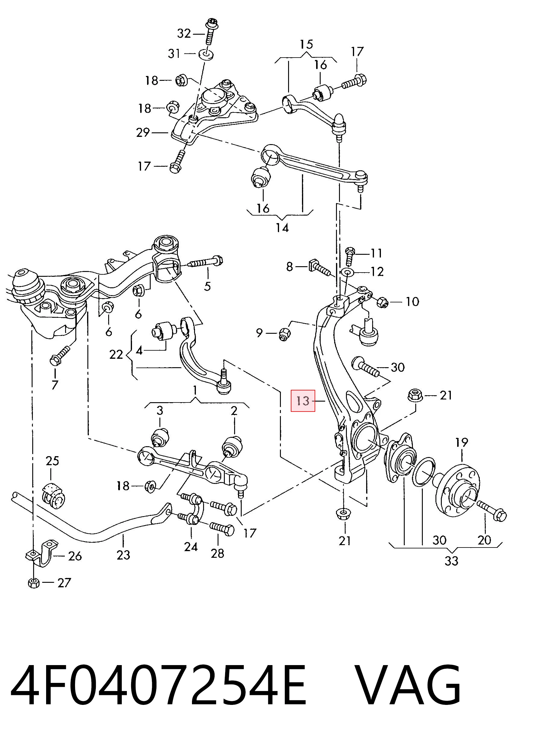 4F0407254E VAG