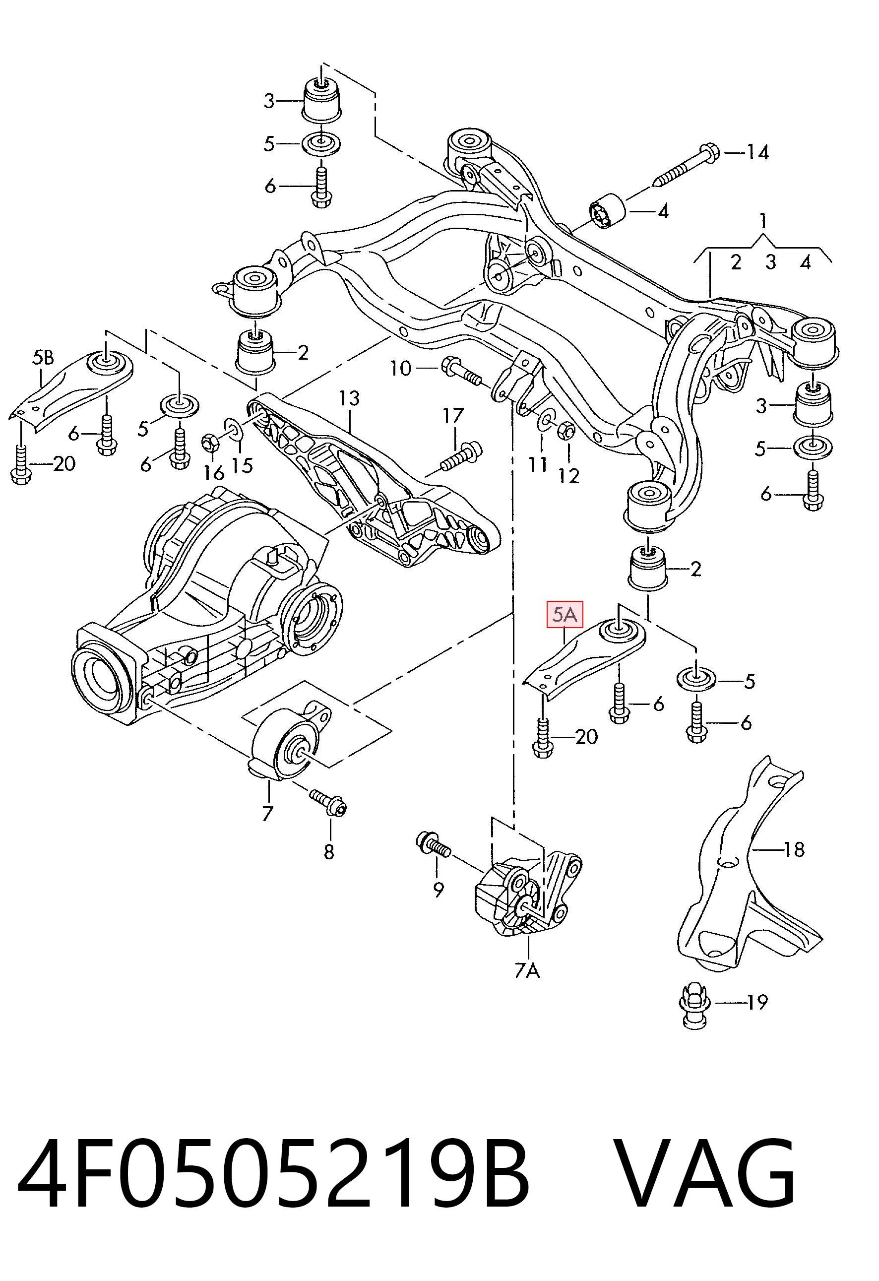 4F0505219B VAG