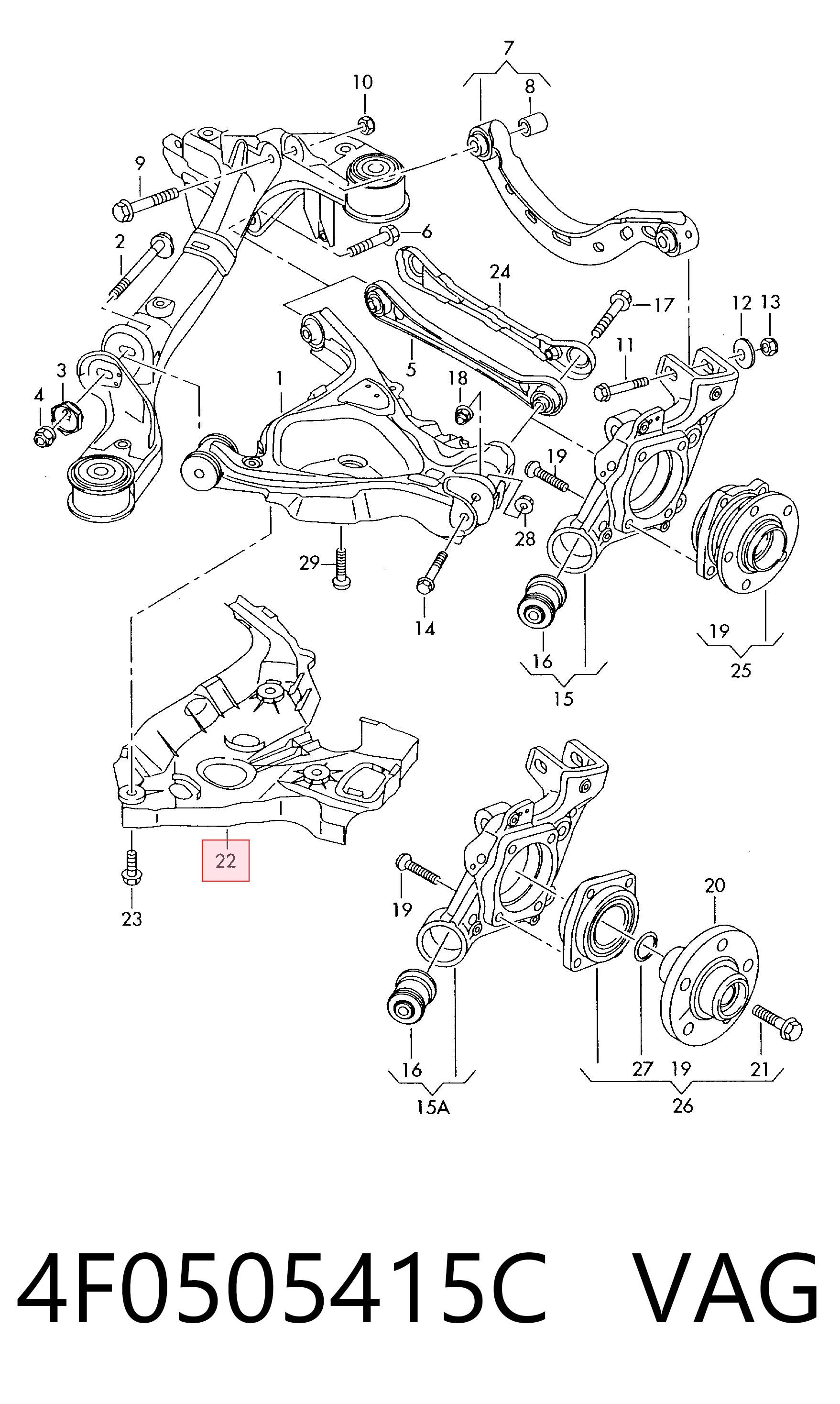 4F0505415C VAG