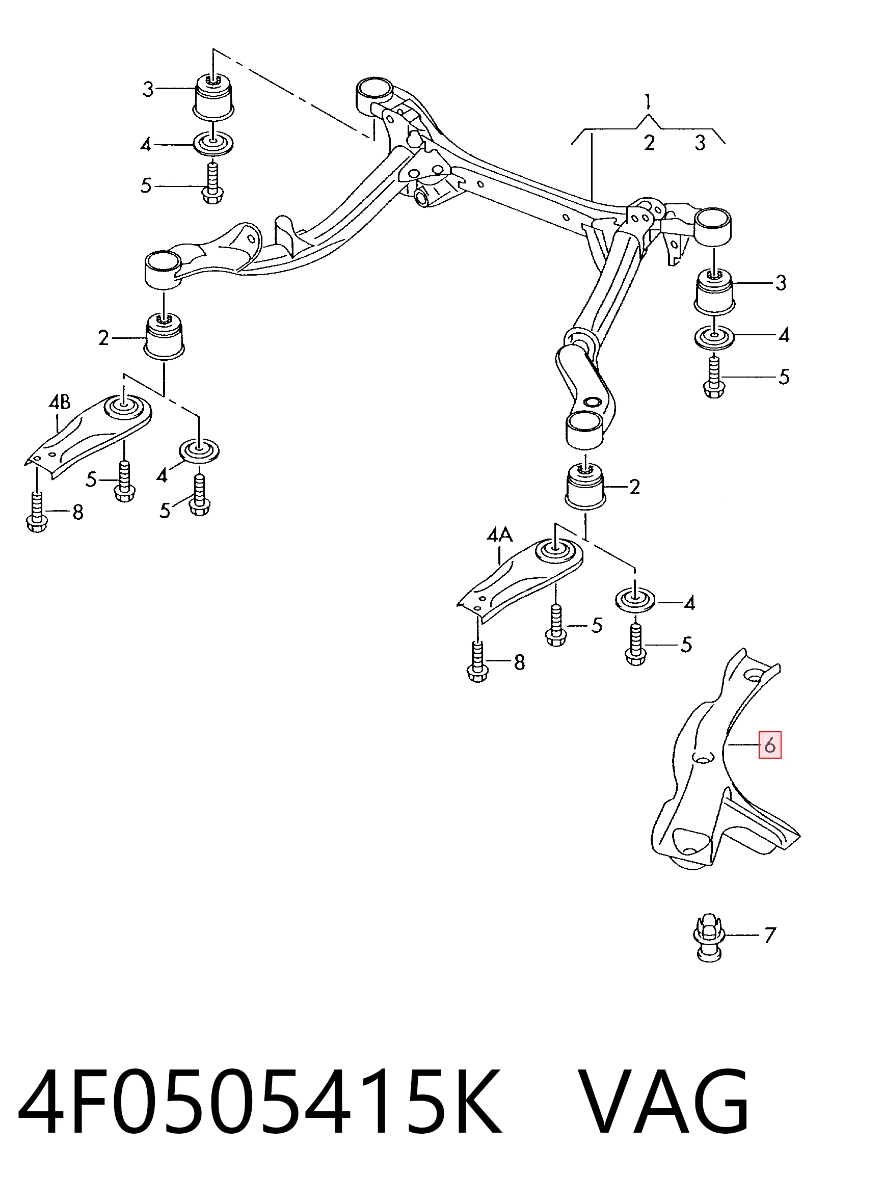 4F0505415K VAG