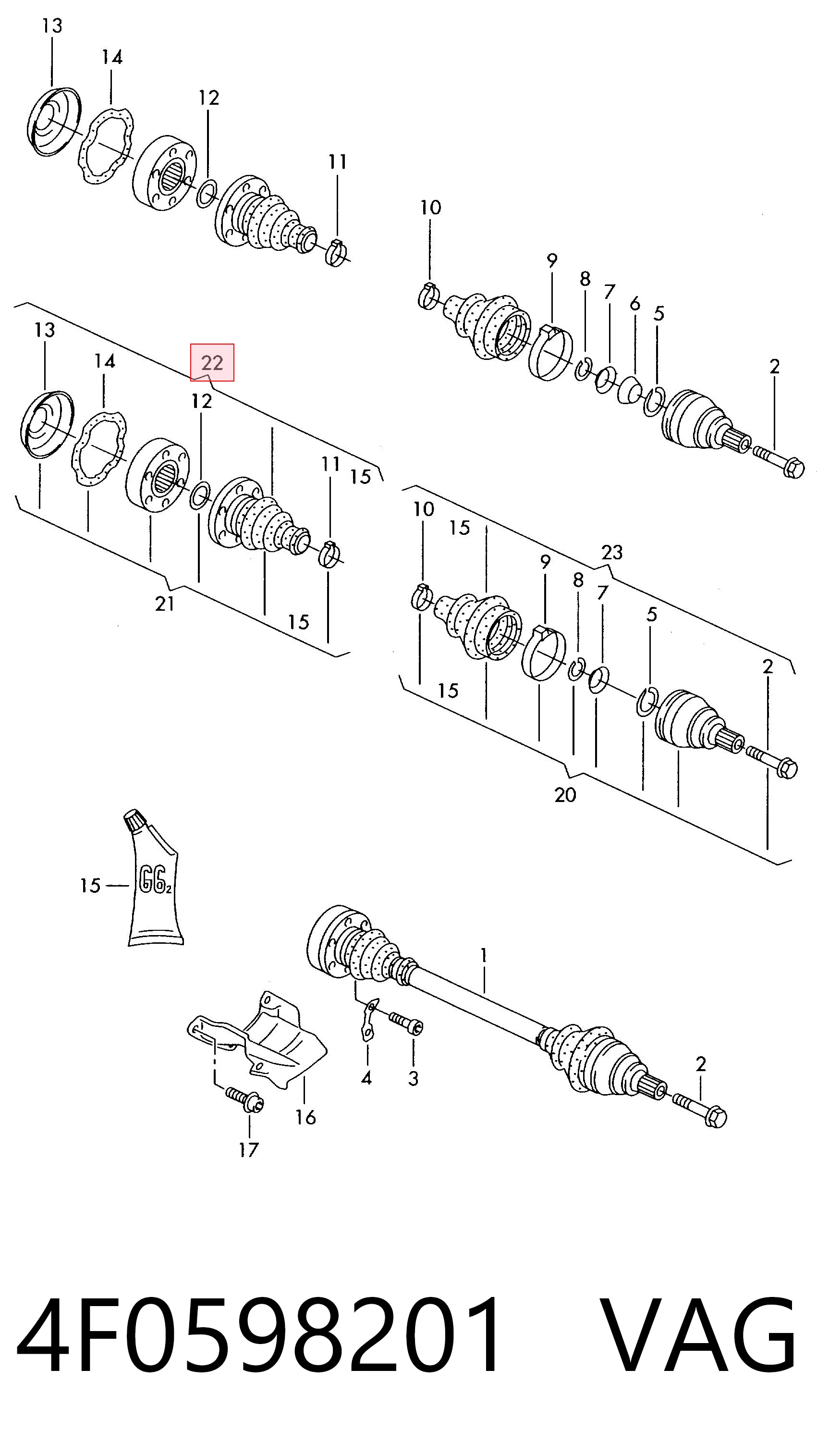Compre 49542T8210 Hyundai/Kia Bota de proteção interna de junta homocinética do semieixo dianteiro
