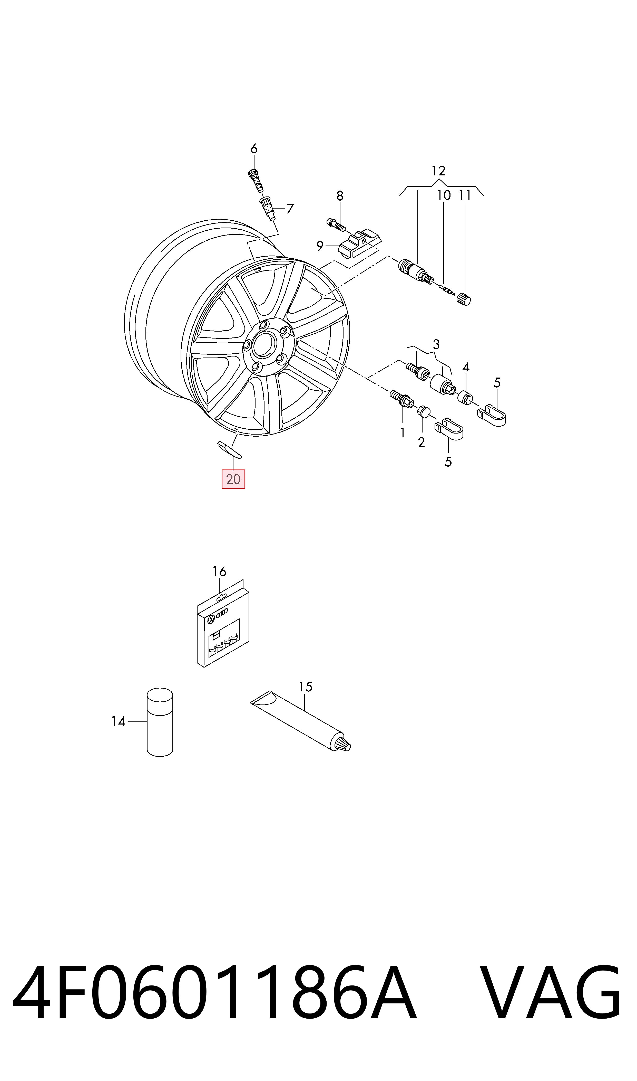 4F0601186A VAG