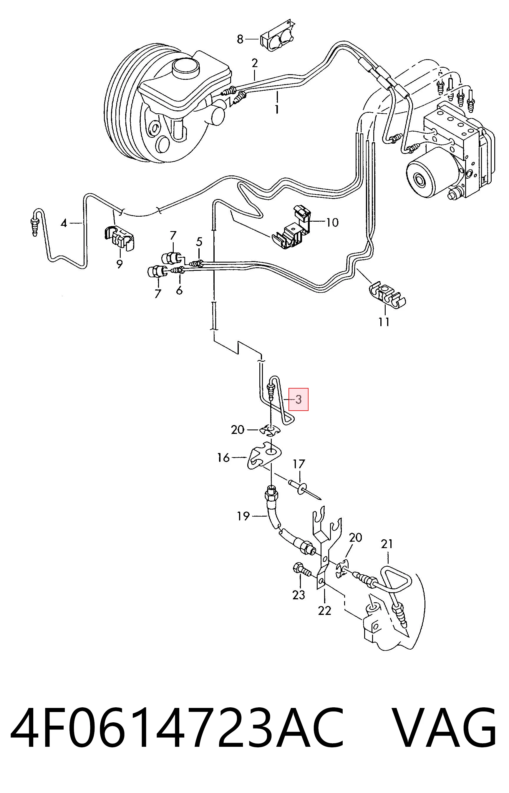 4F0614723AC VAG