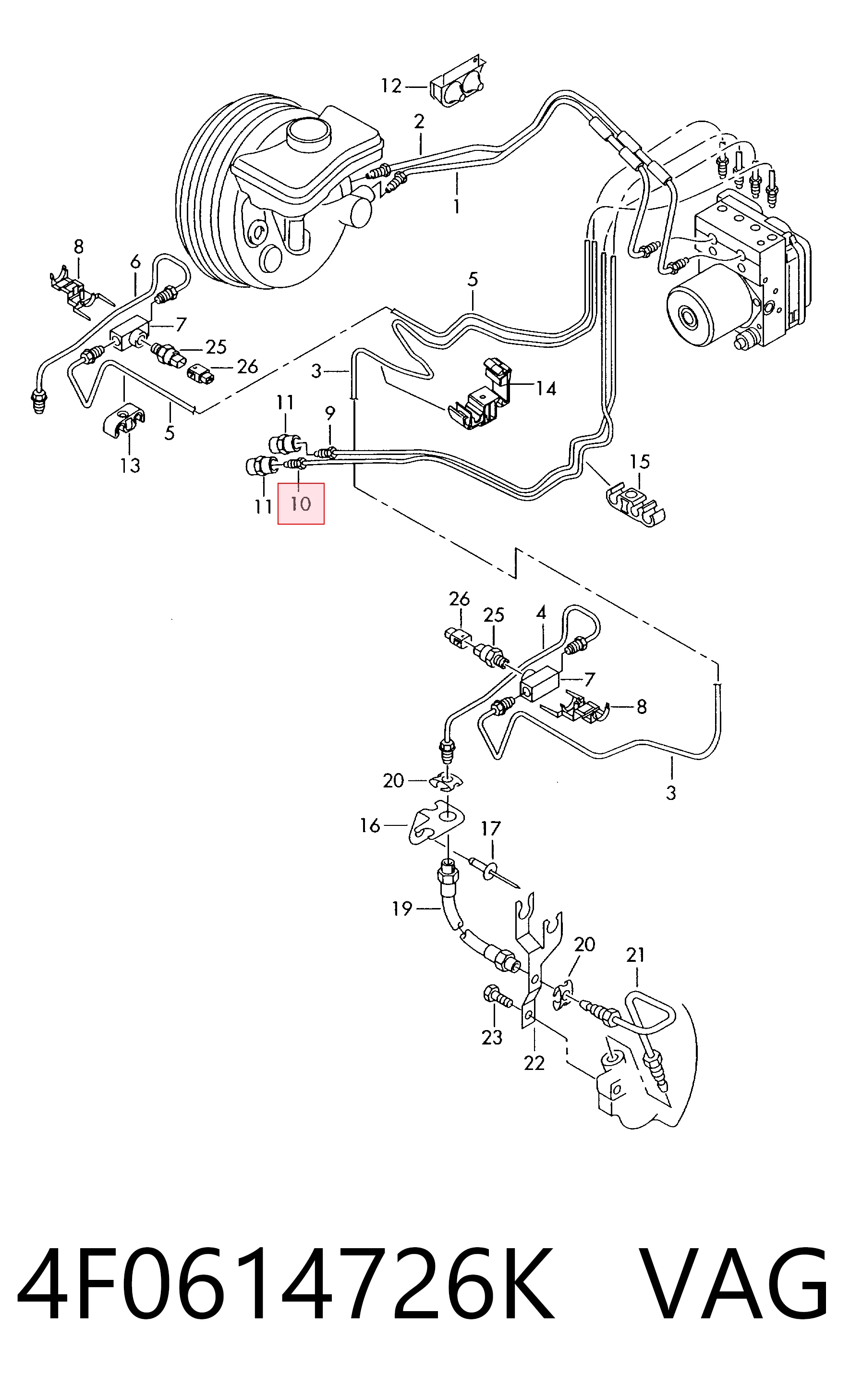 4F0614726K VAG