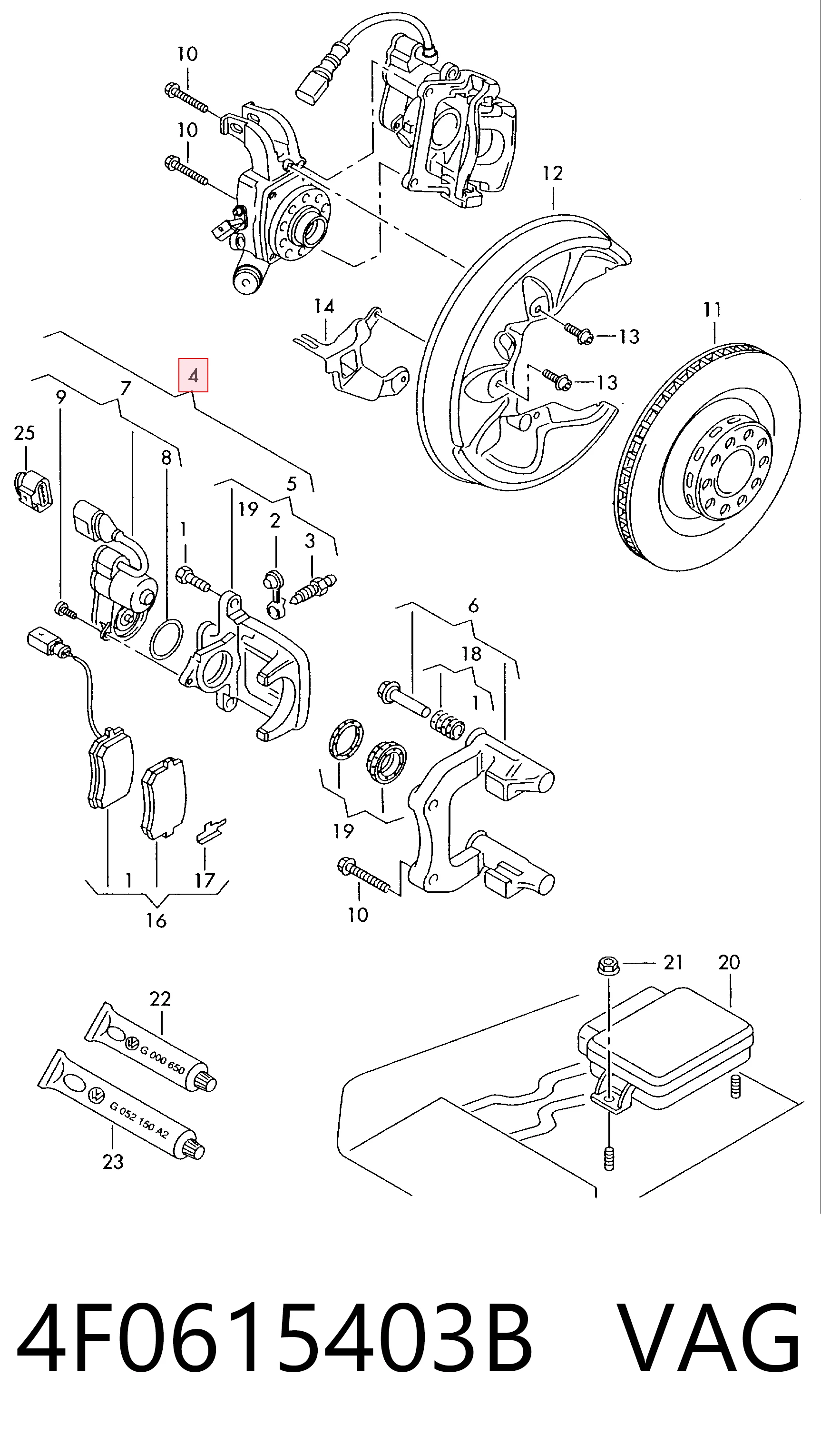 4F0615403B VAG
