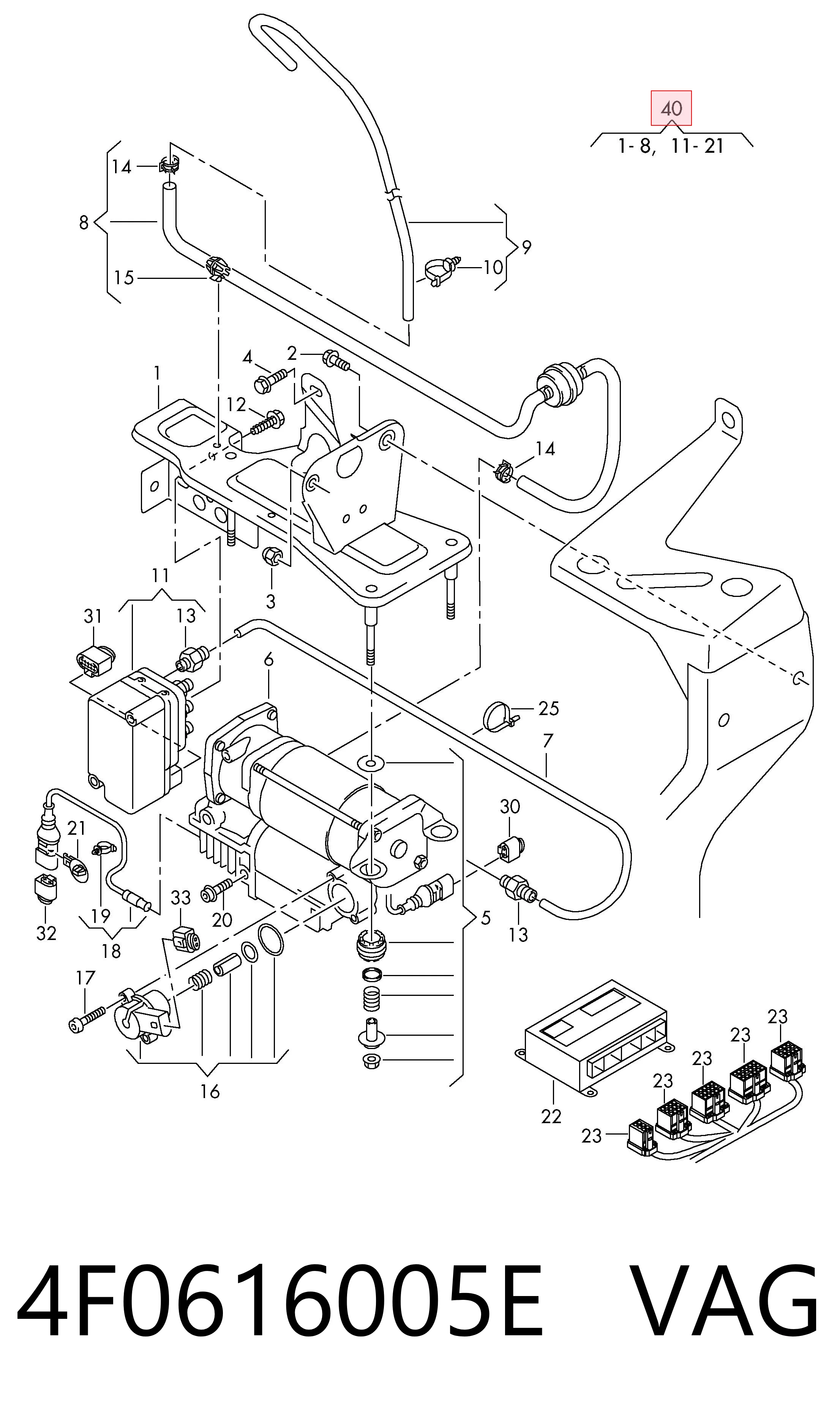 4F0616005E VAG