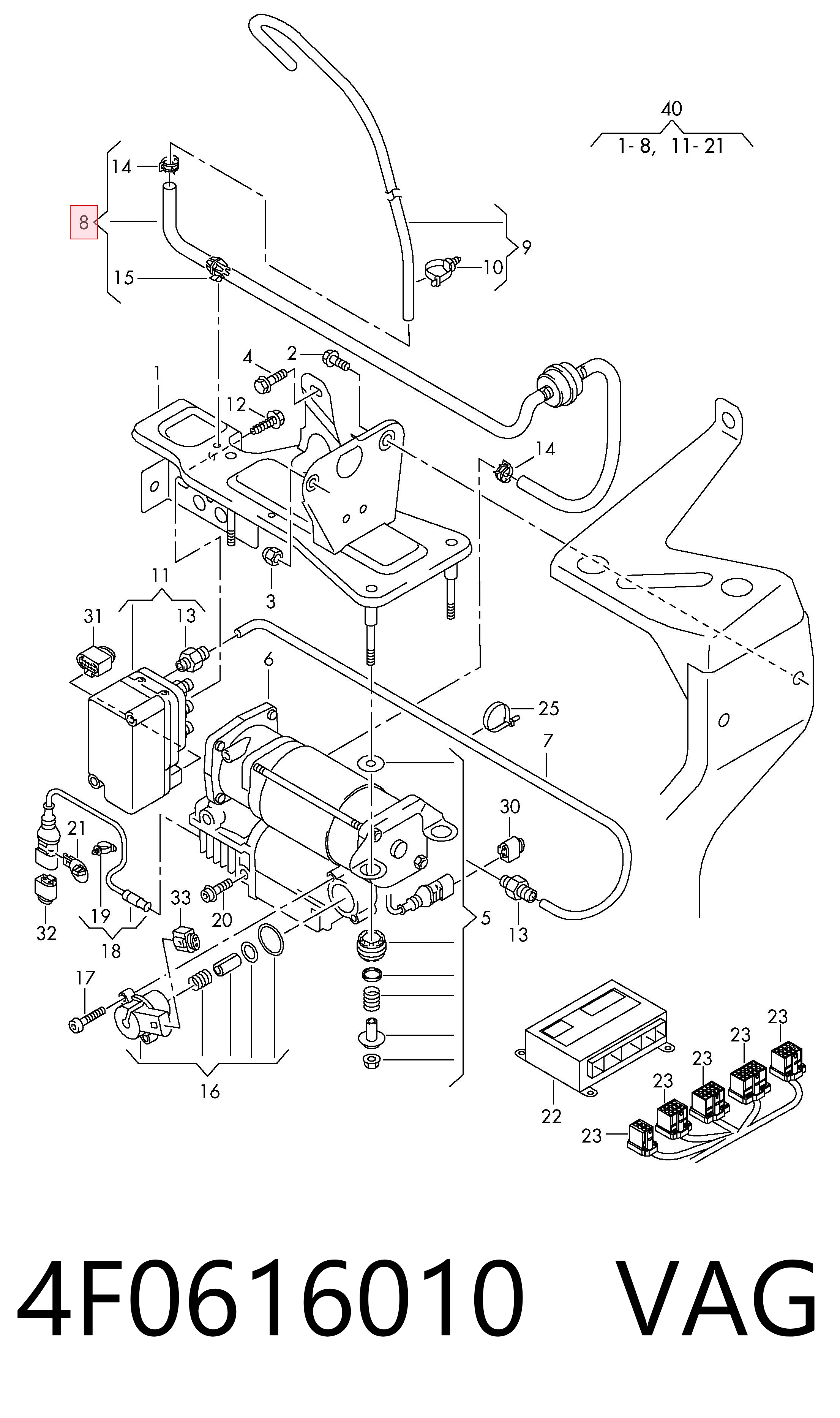 4F0616010 VAG