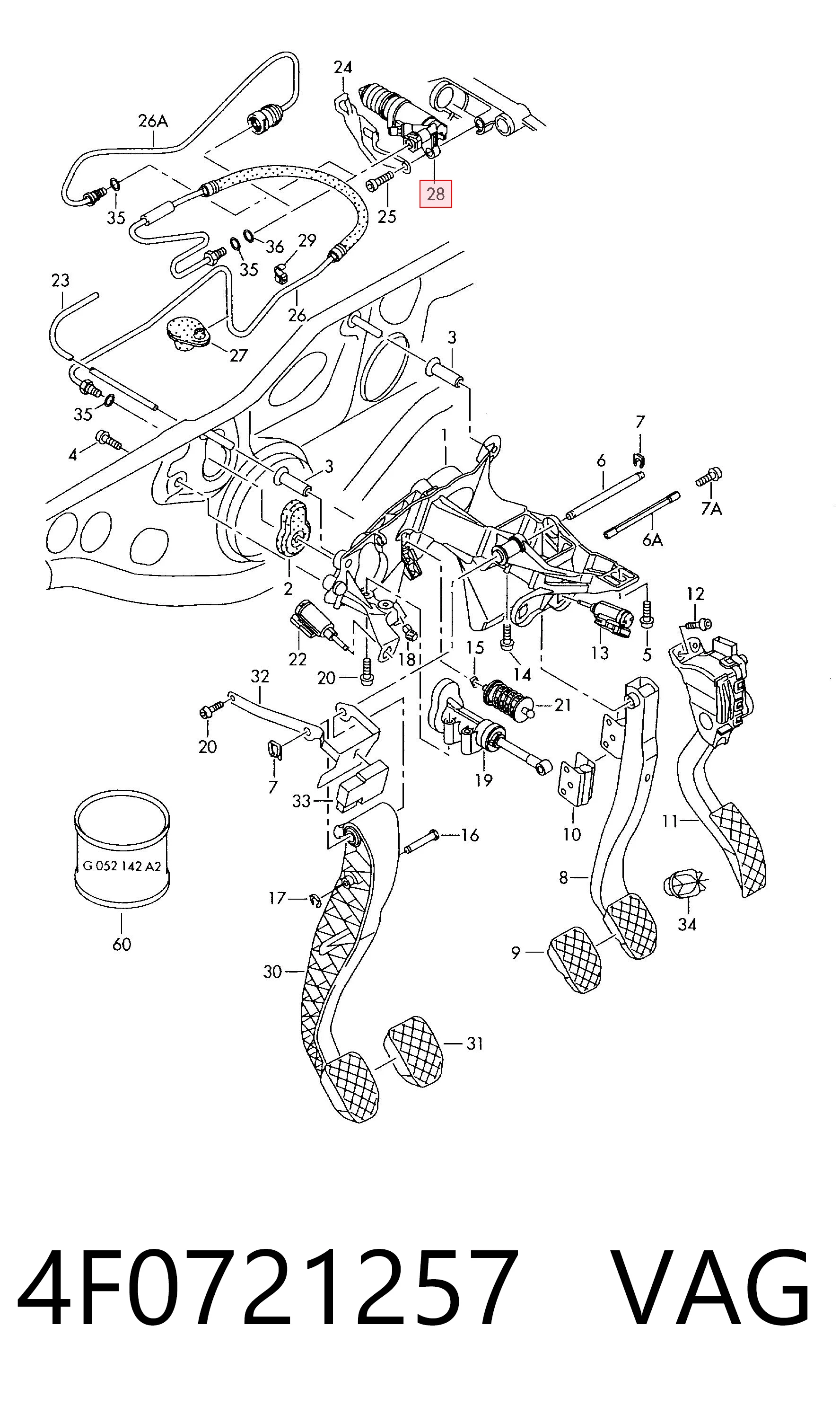 4F0721257 VAG