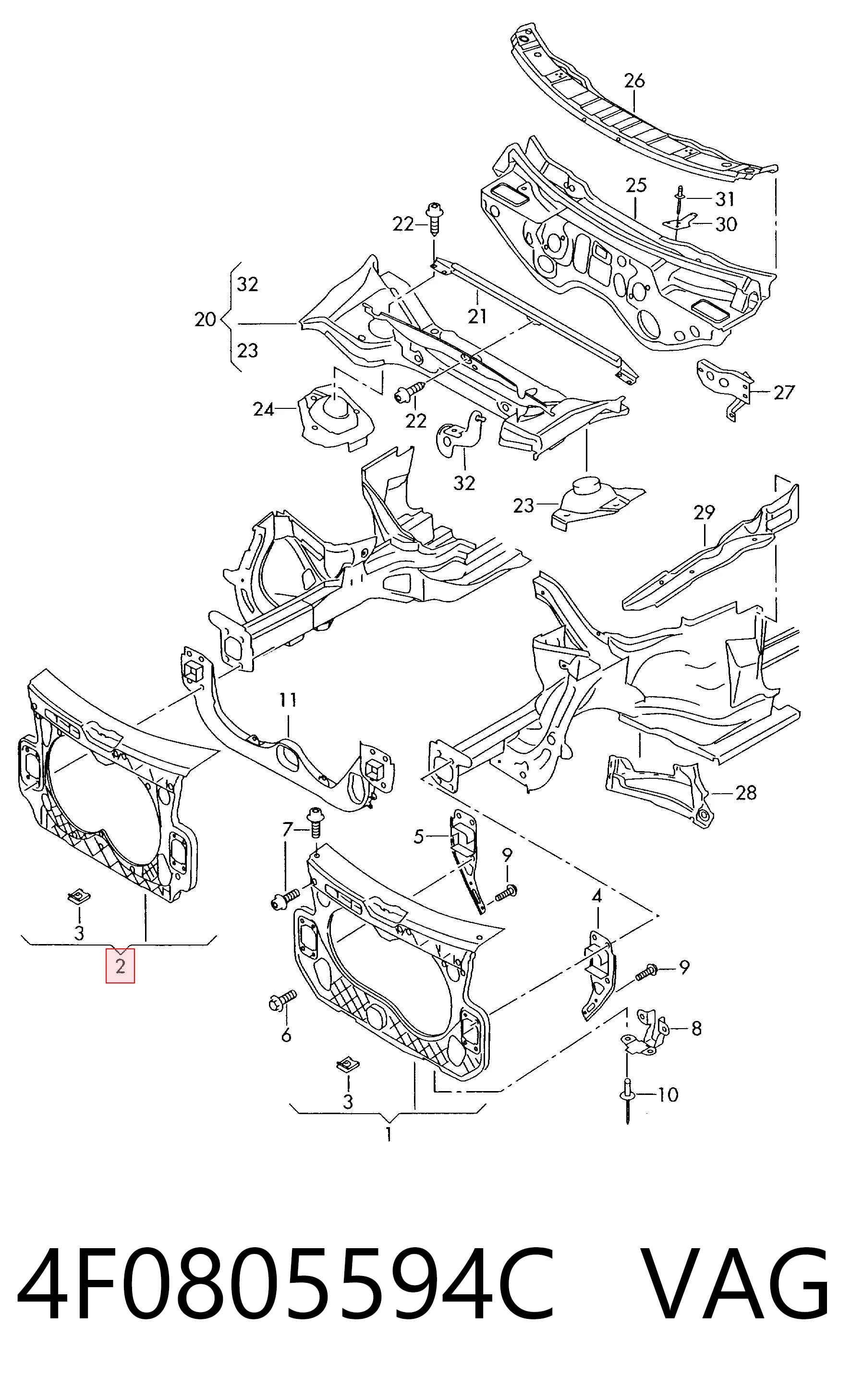 4F0805594C VAG