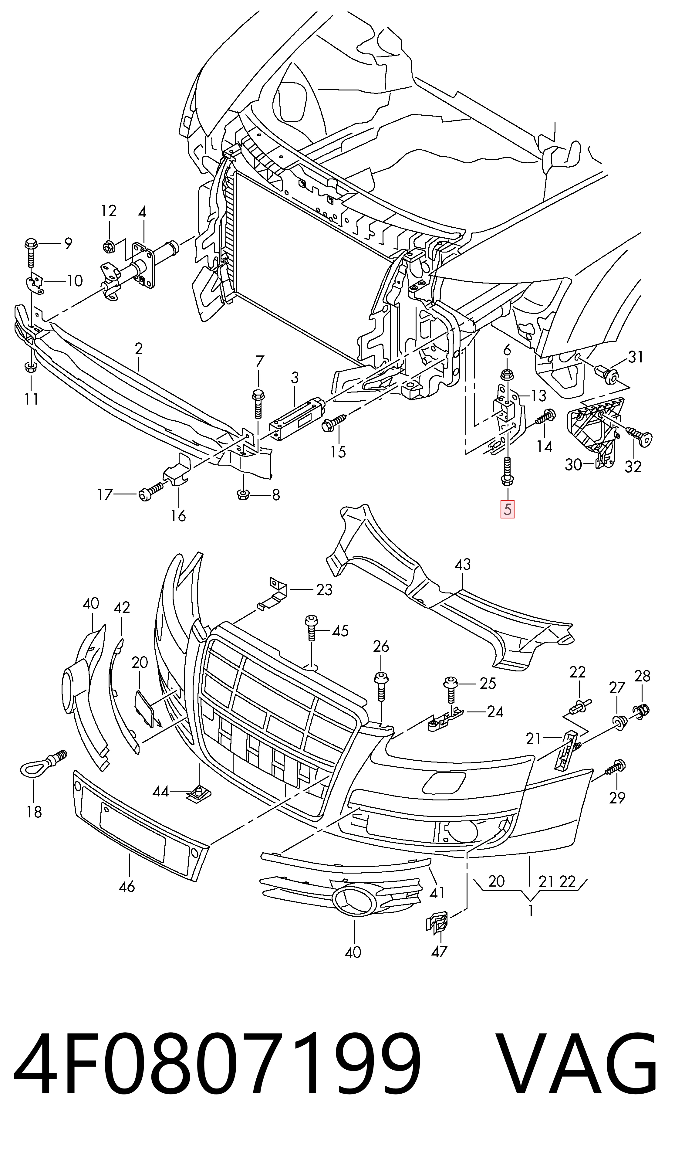 4F0807199 VAG
