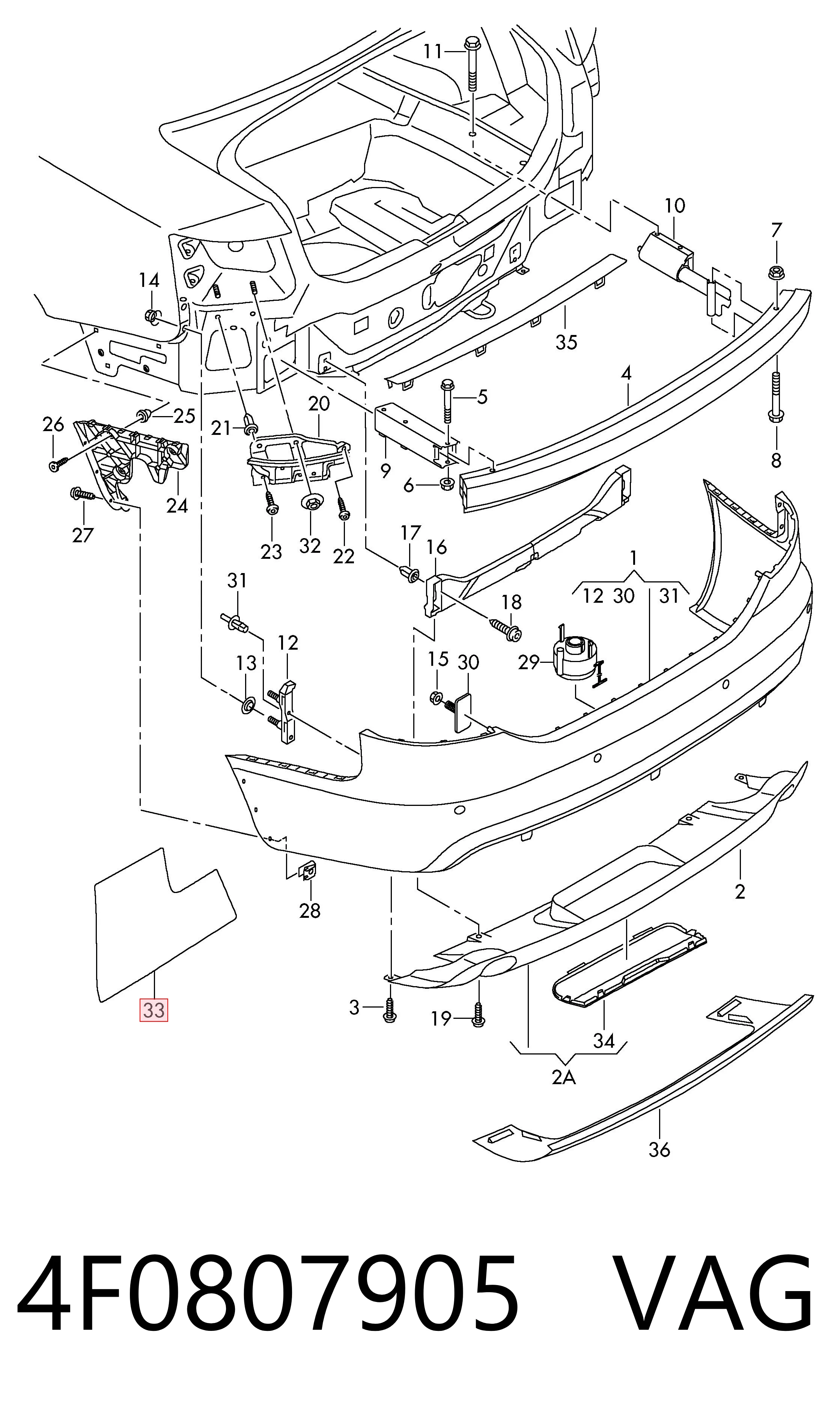 4F0807905 VAG