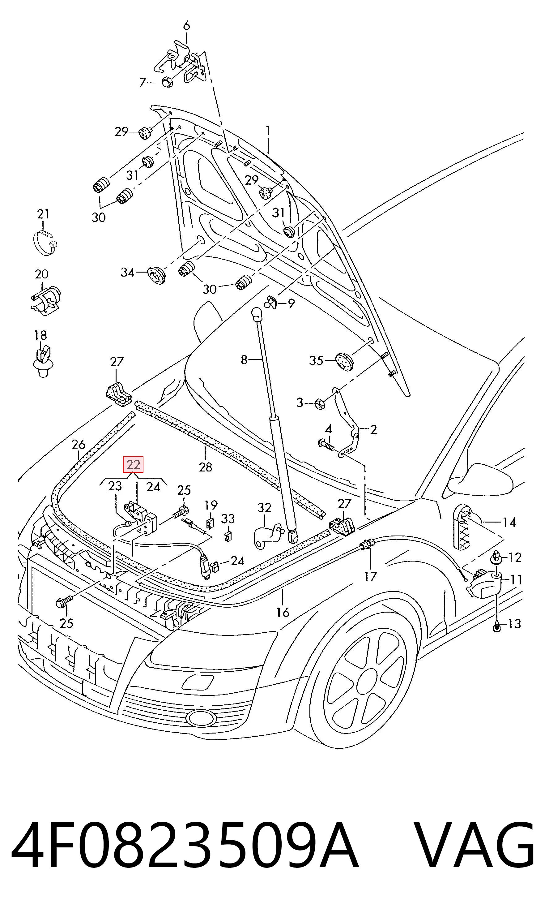 Preço da peça  A6  sedan