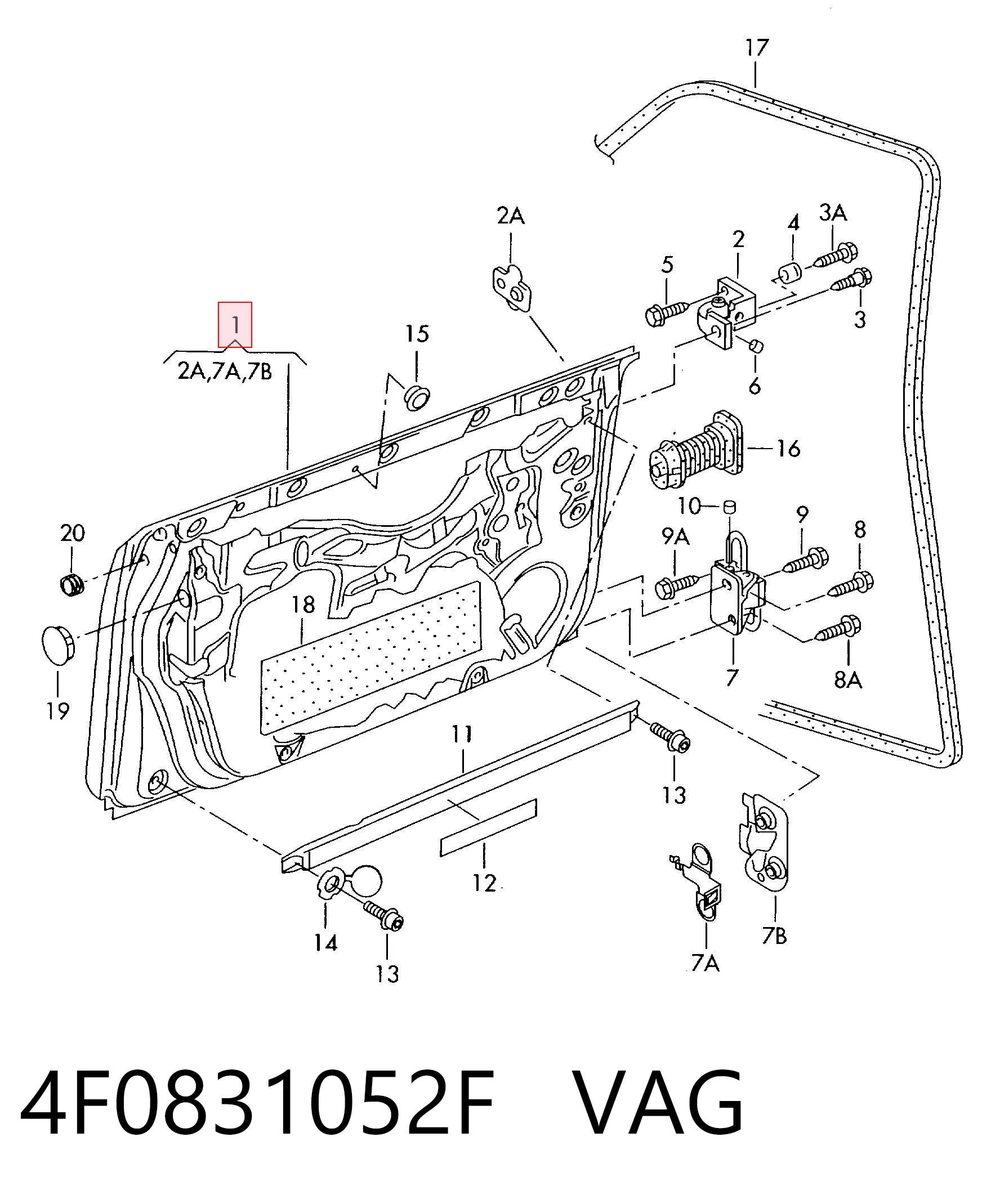 4F0831052F VAG