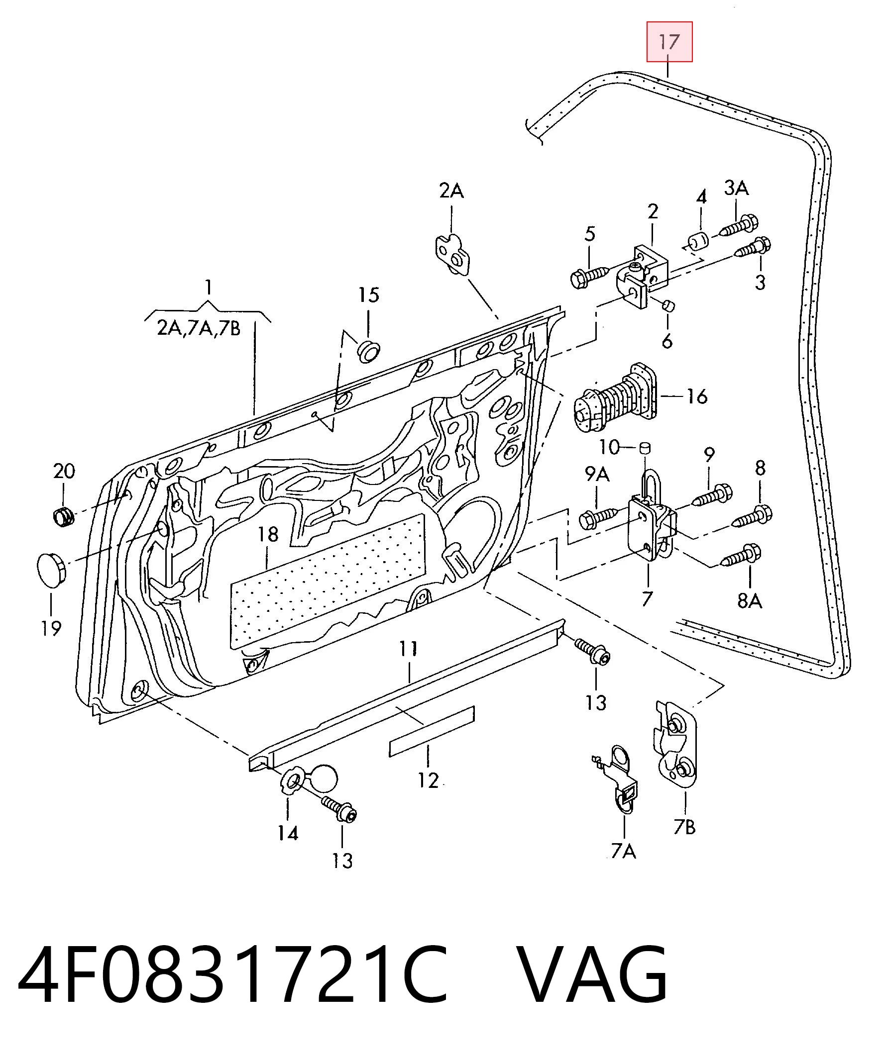 4F0831721C VAG