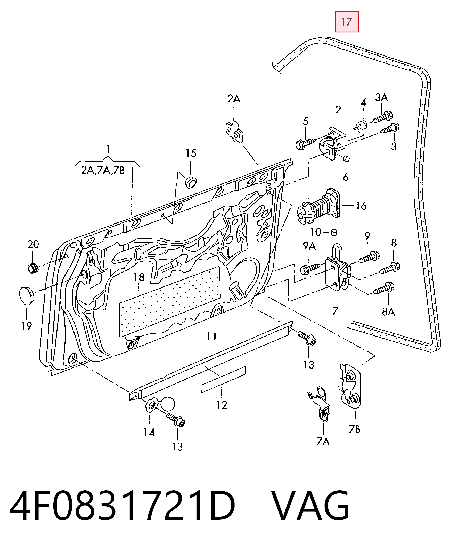 4F0831721D VAG