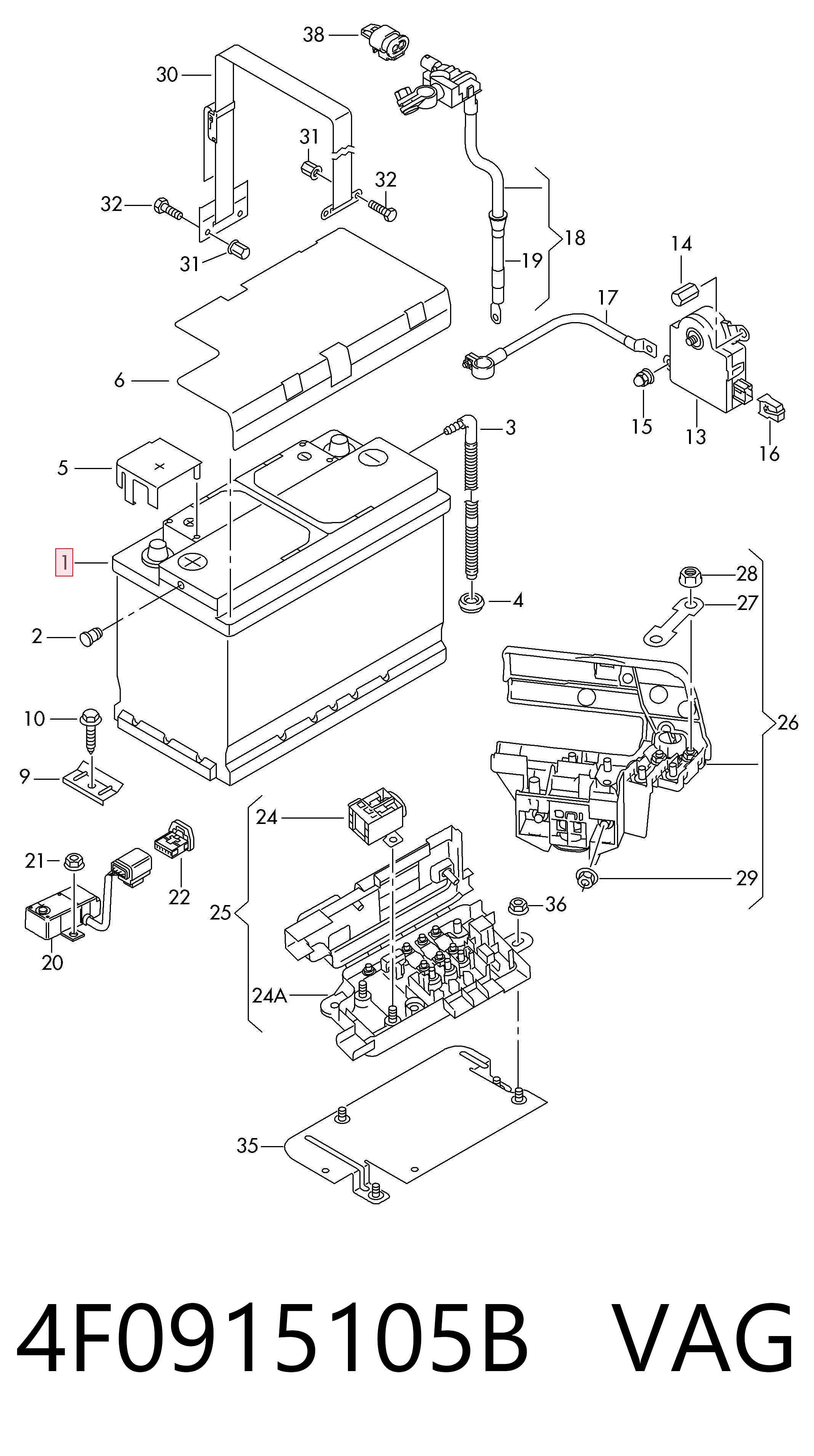 4F0915105B VAG