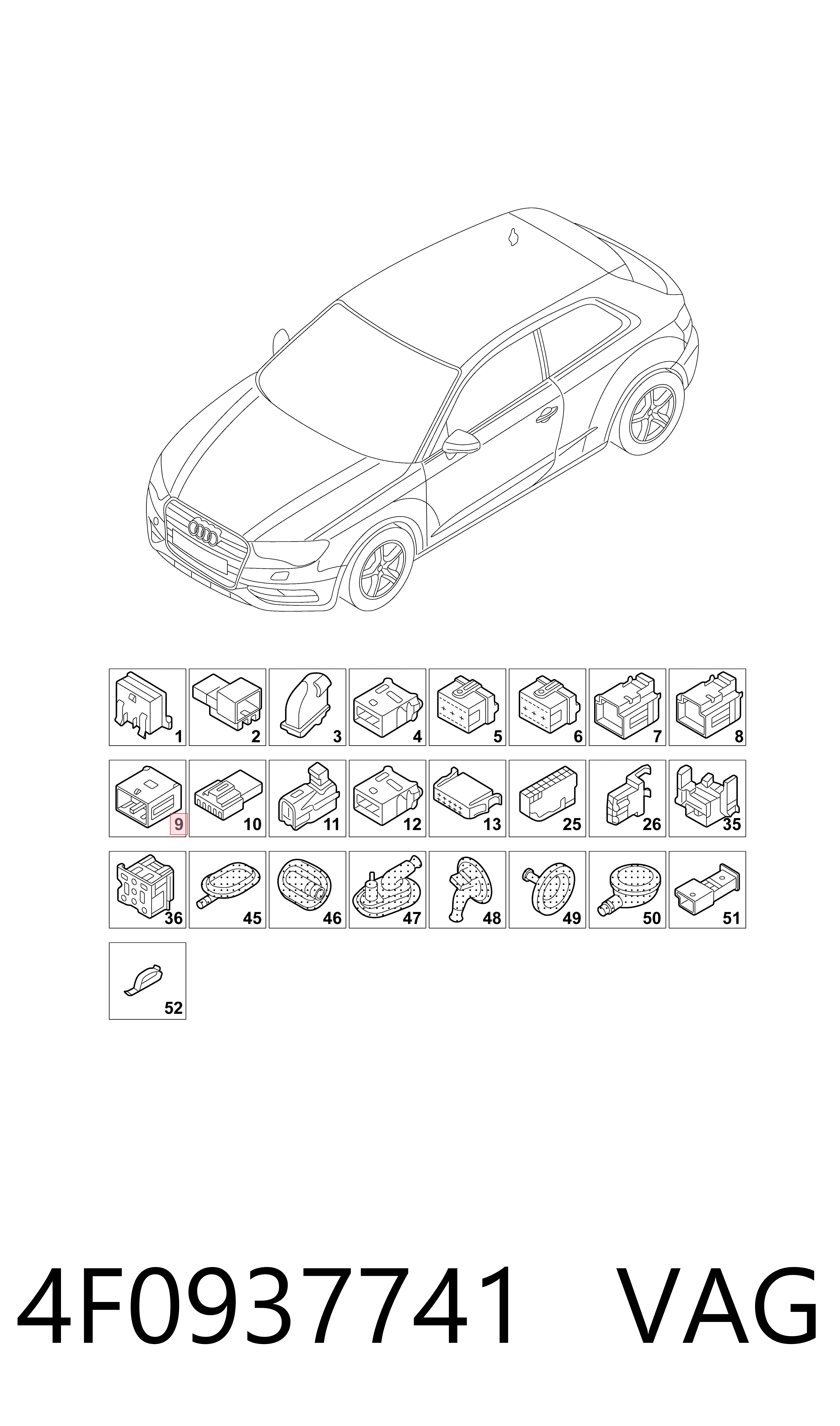 4F0937741 VAG 