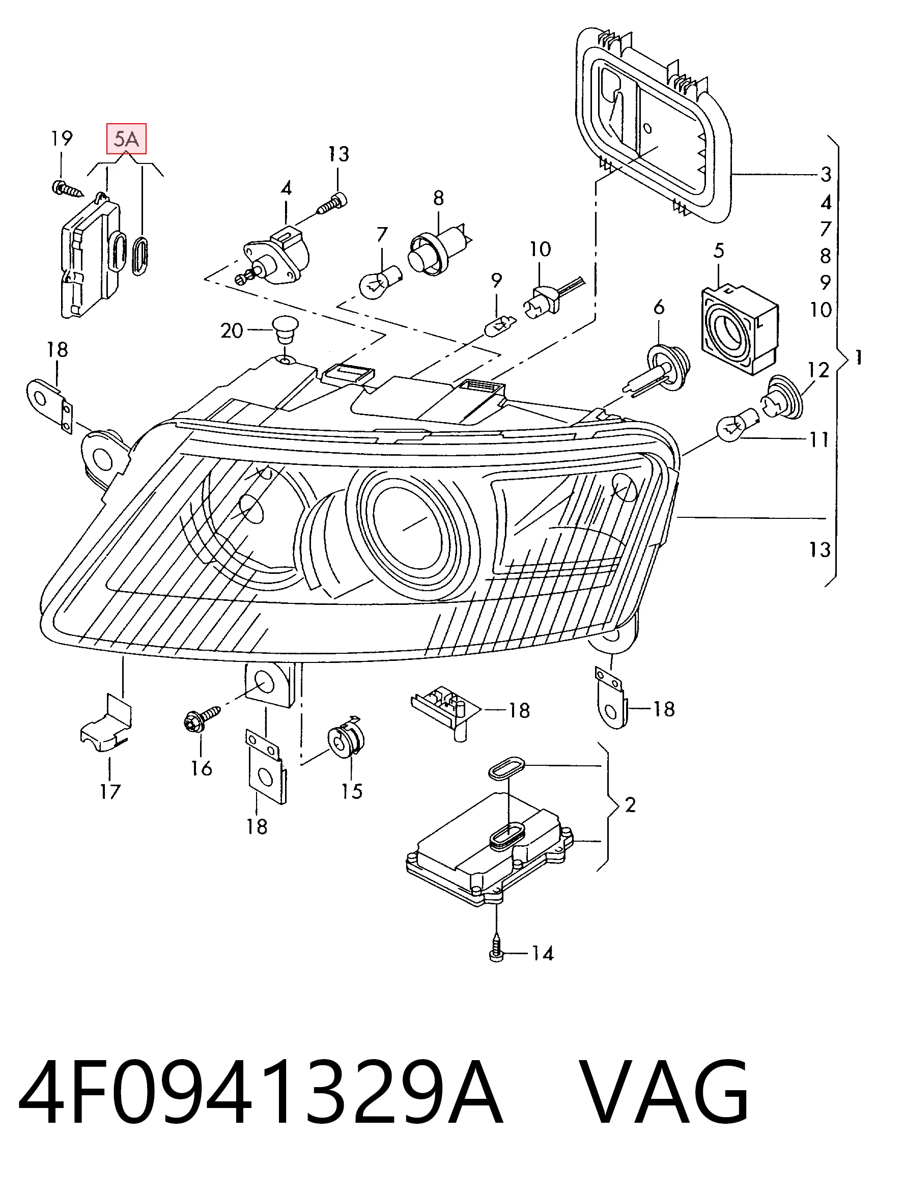 4F0941329A VAG