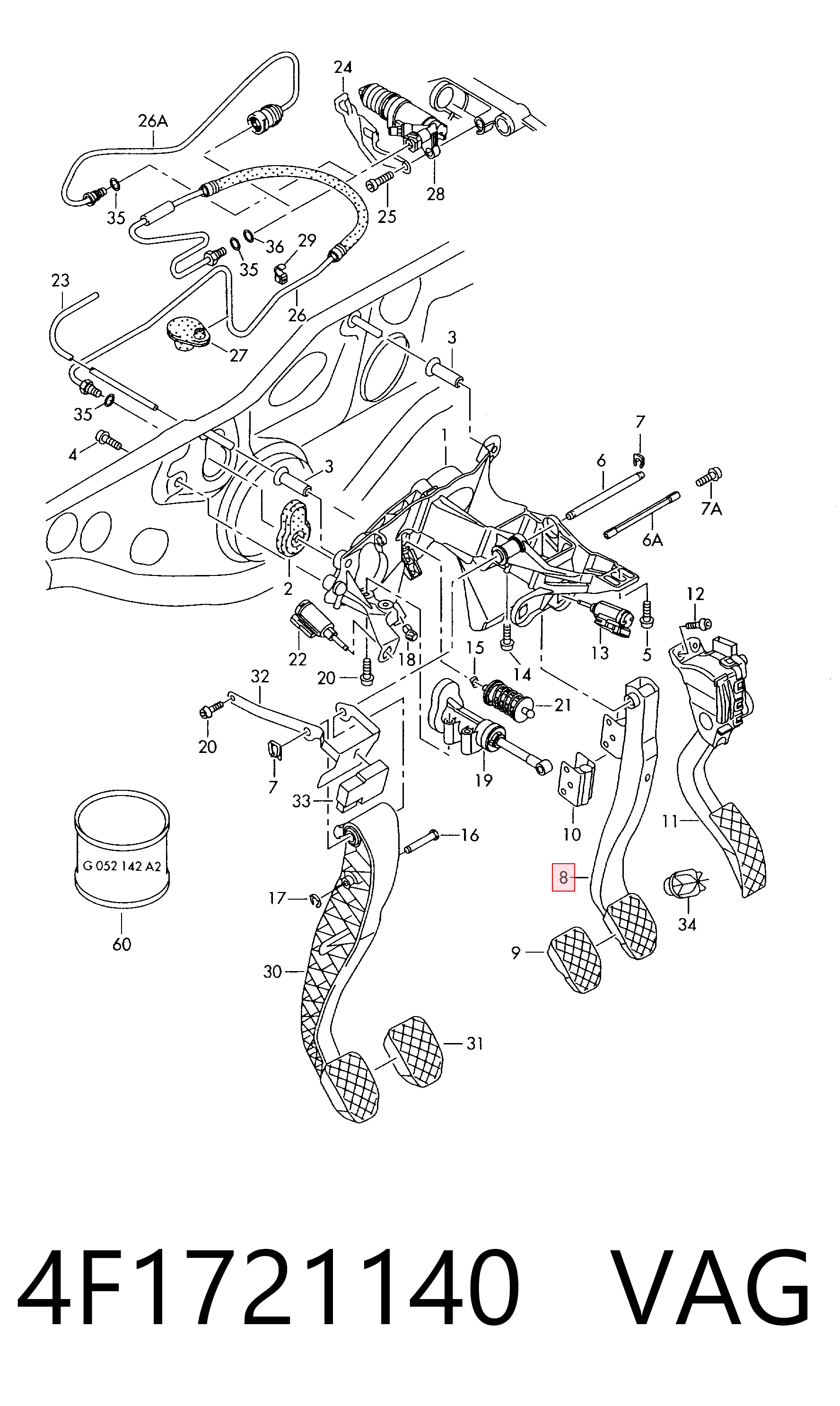 4F1721140 VAG