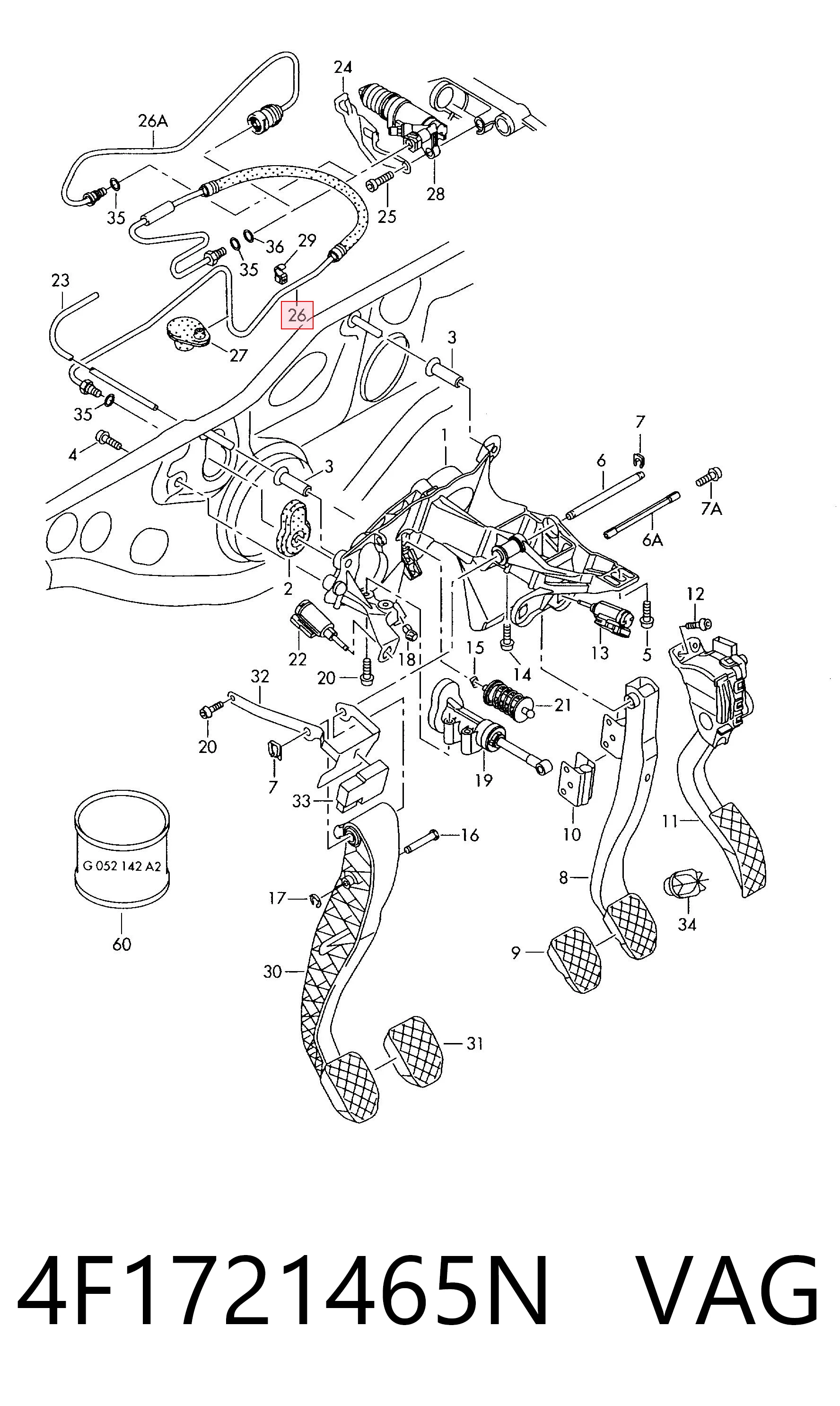 4F1721465N VAG