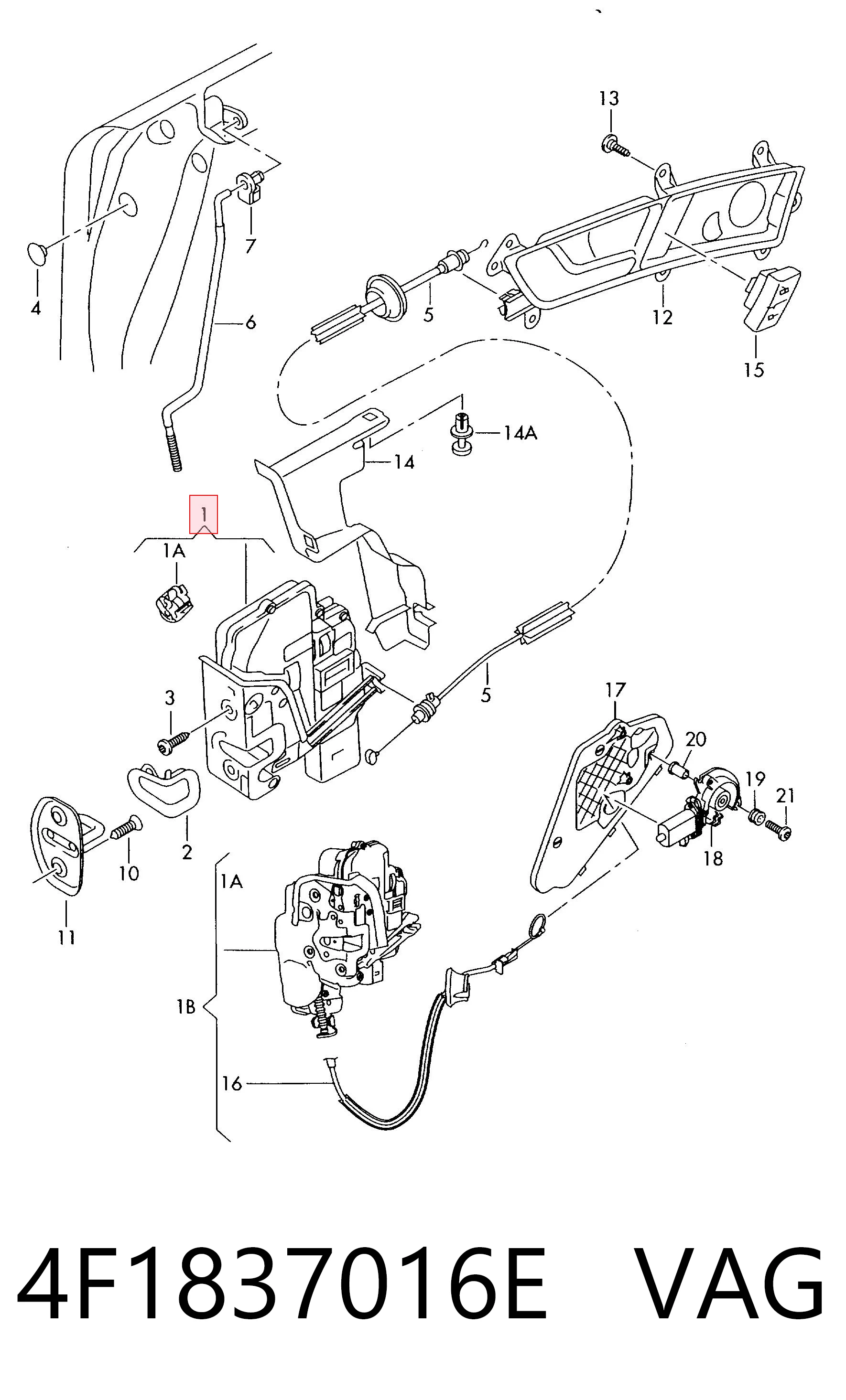 4F1837016E VAG