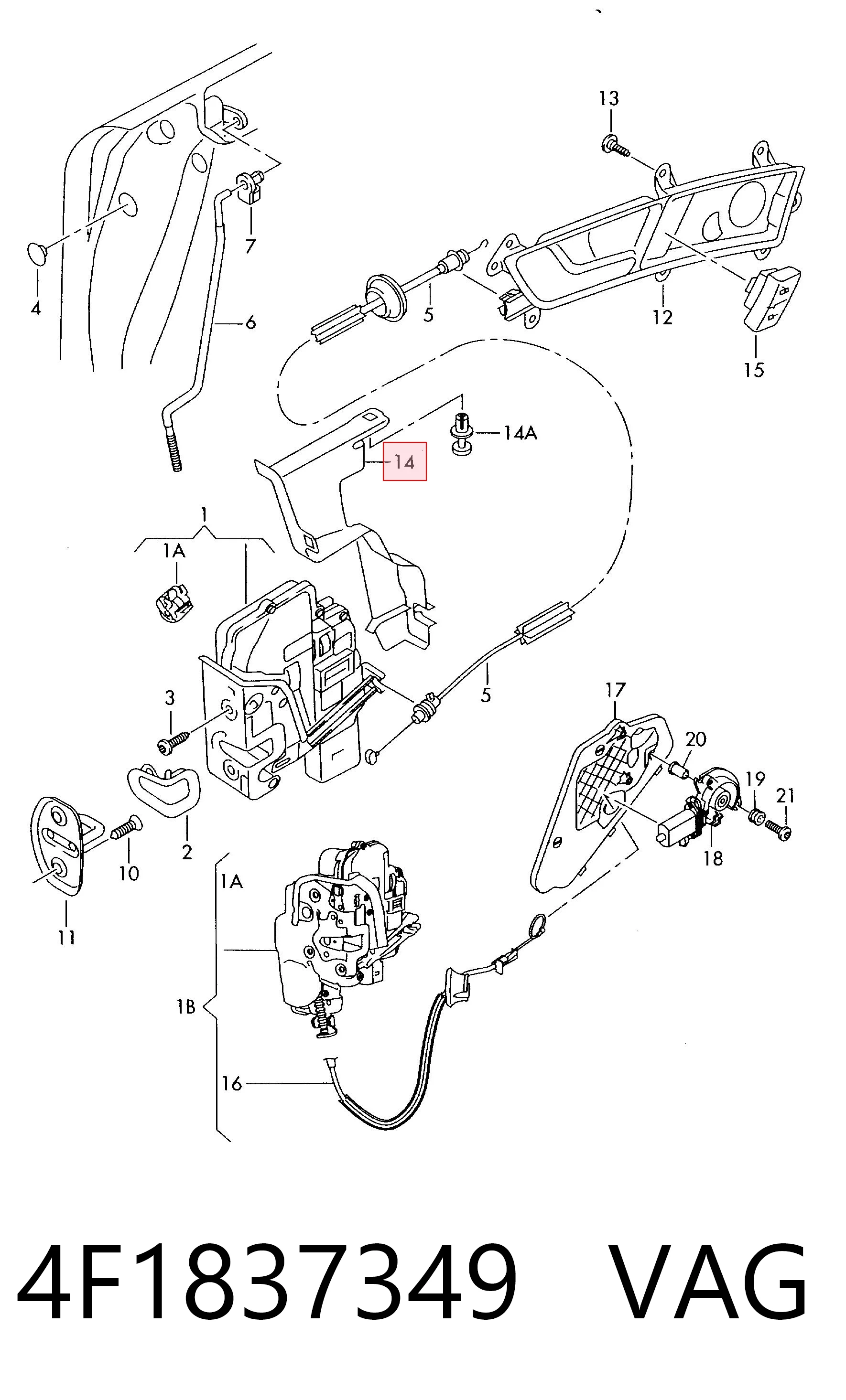 4F1837349 VAG