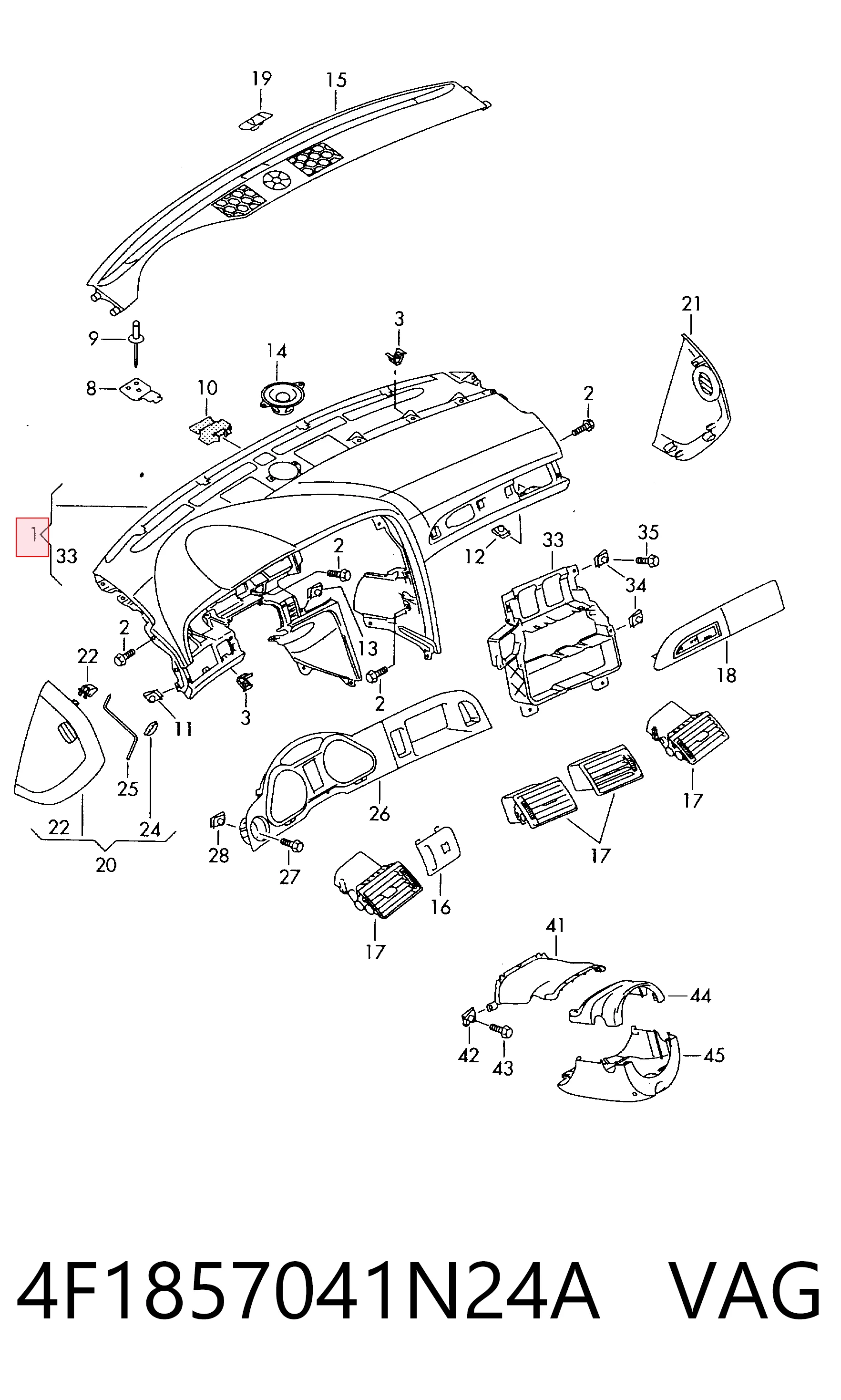 4F1857041N24A VAG
