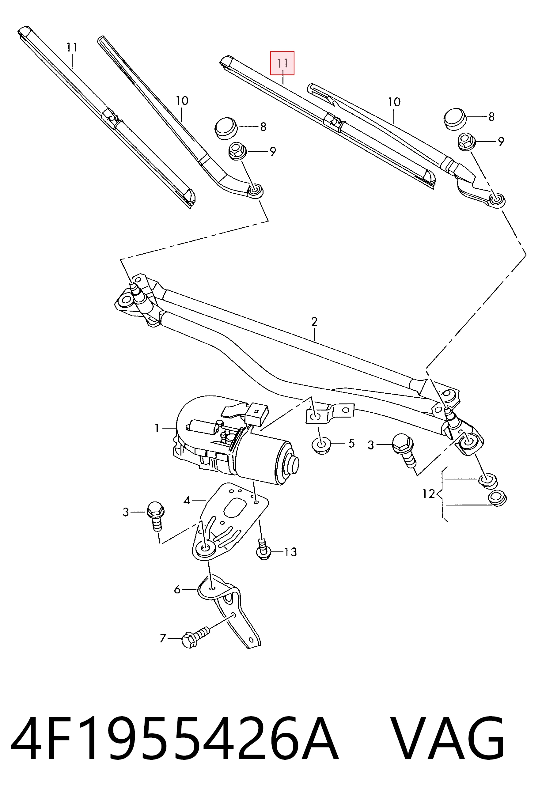 4F1955426A VAG