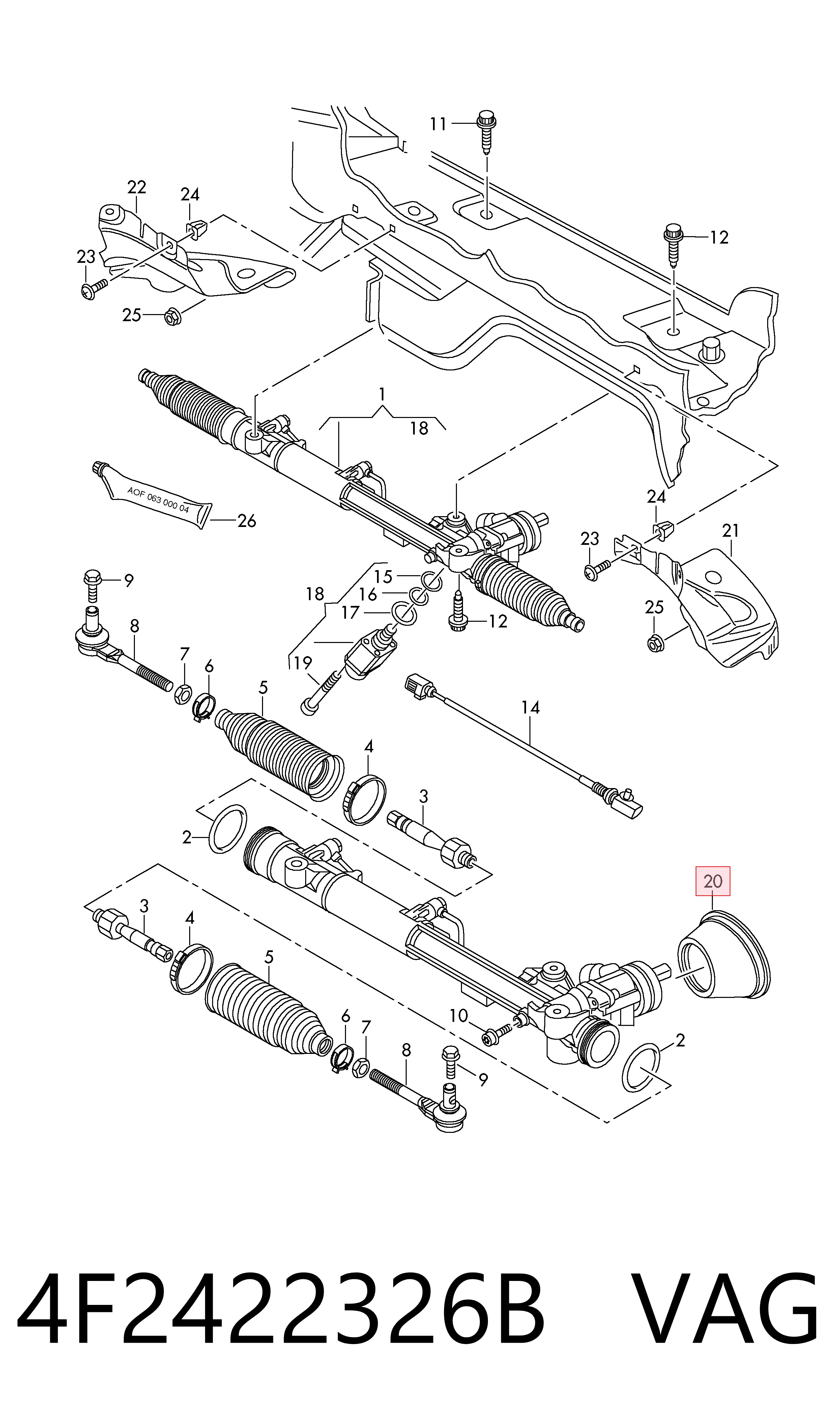 4F2422326B VAG