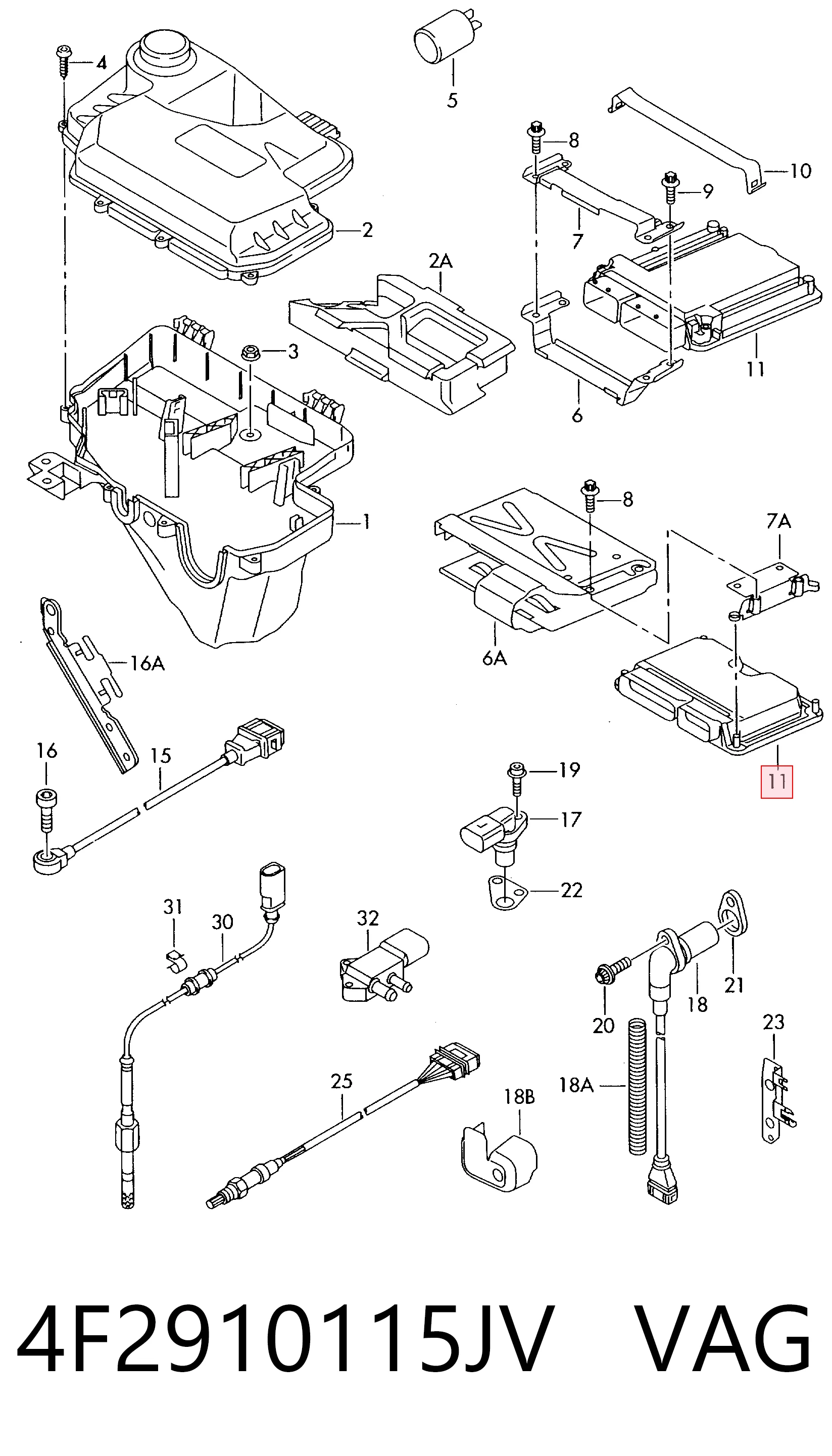 4F2910115JV VAG