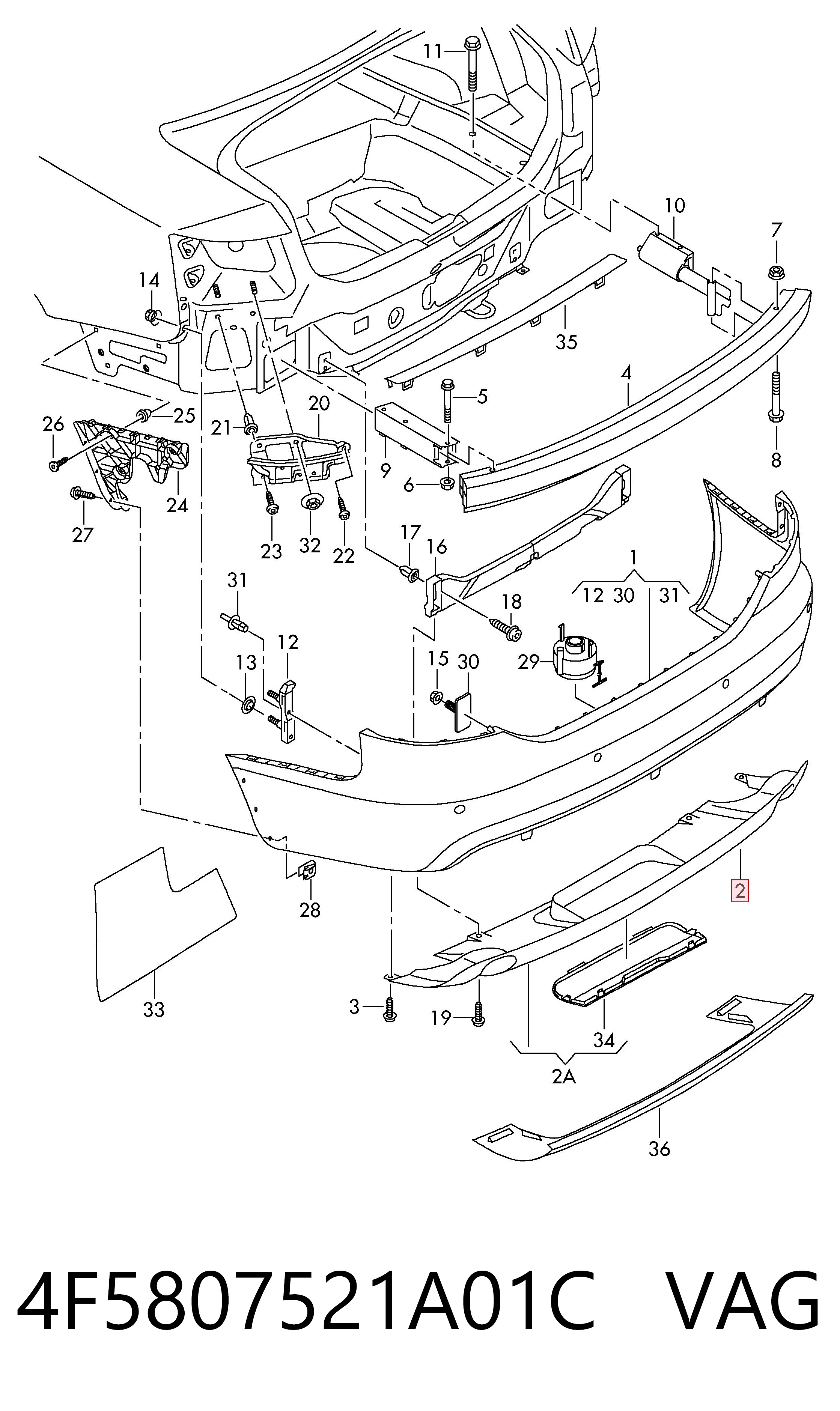 4F5807521A01C VAG