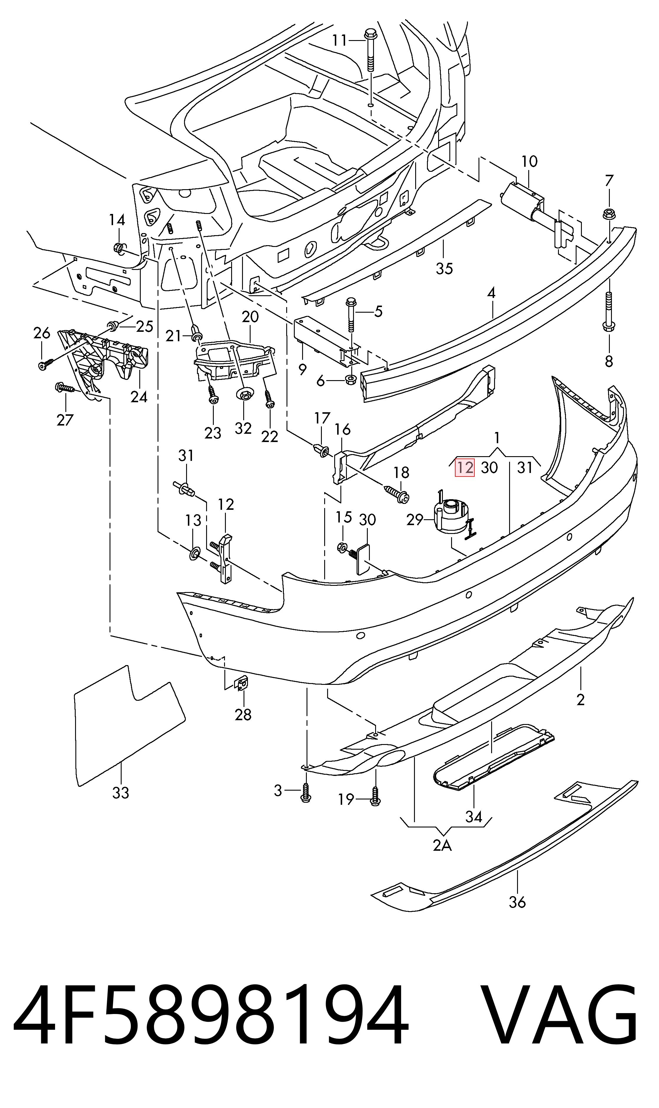 4F5898194 VAG