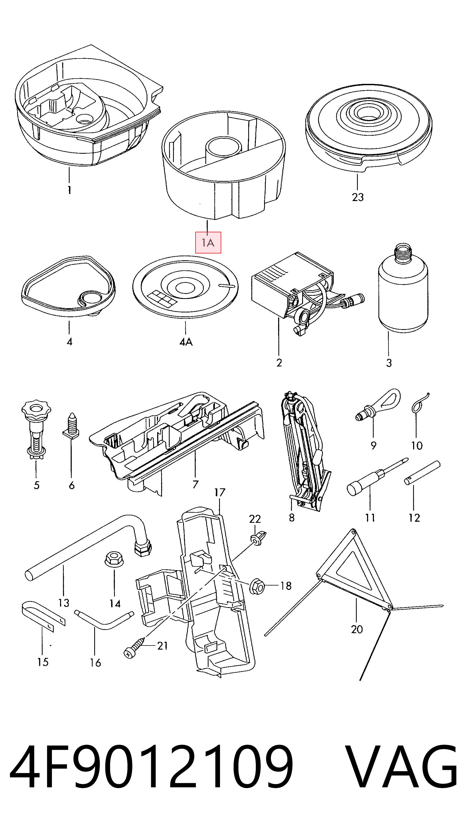 4F9012109 VAG