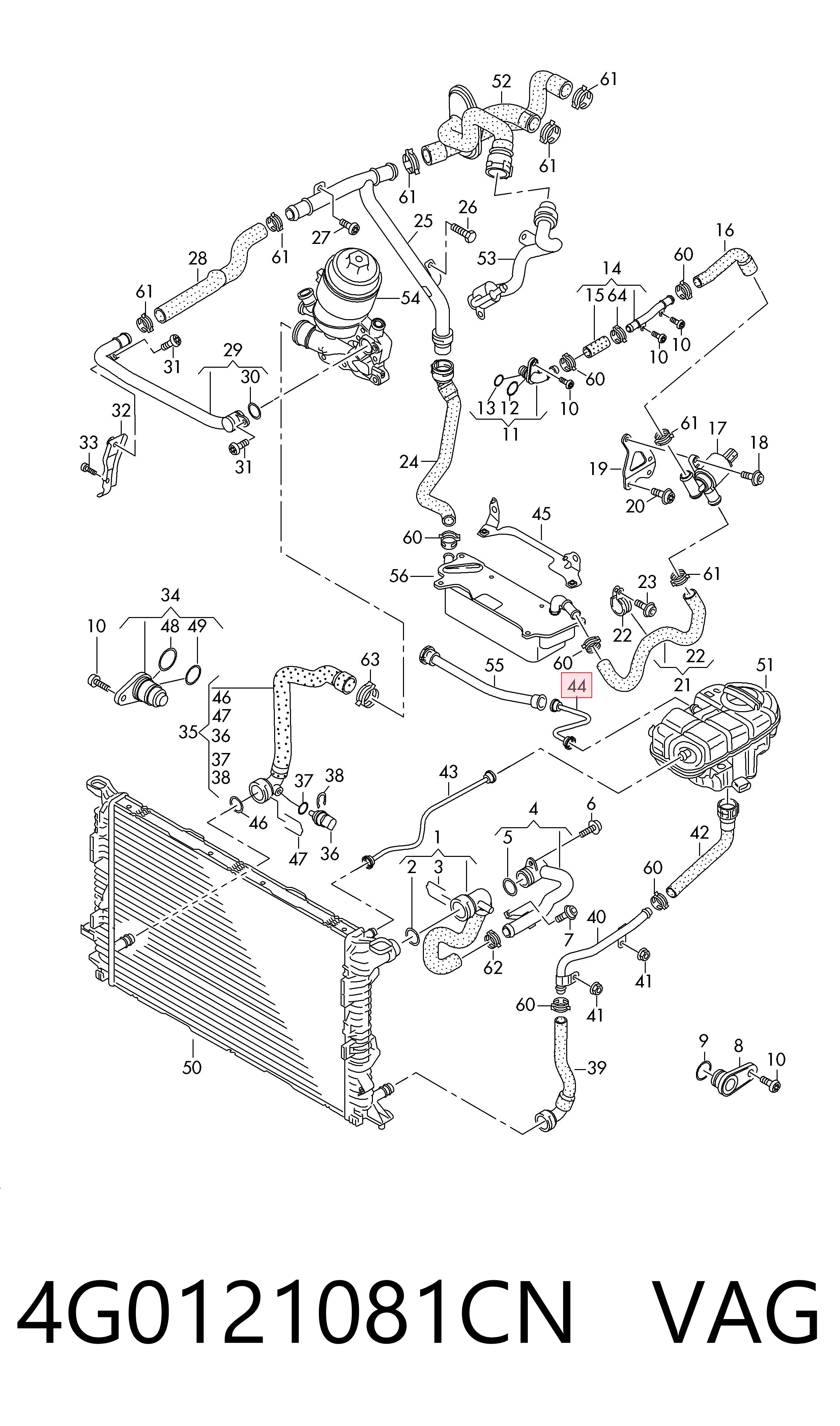 4G0121081CN VAG