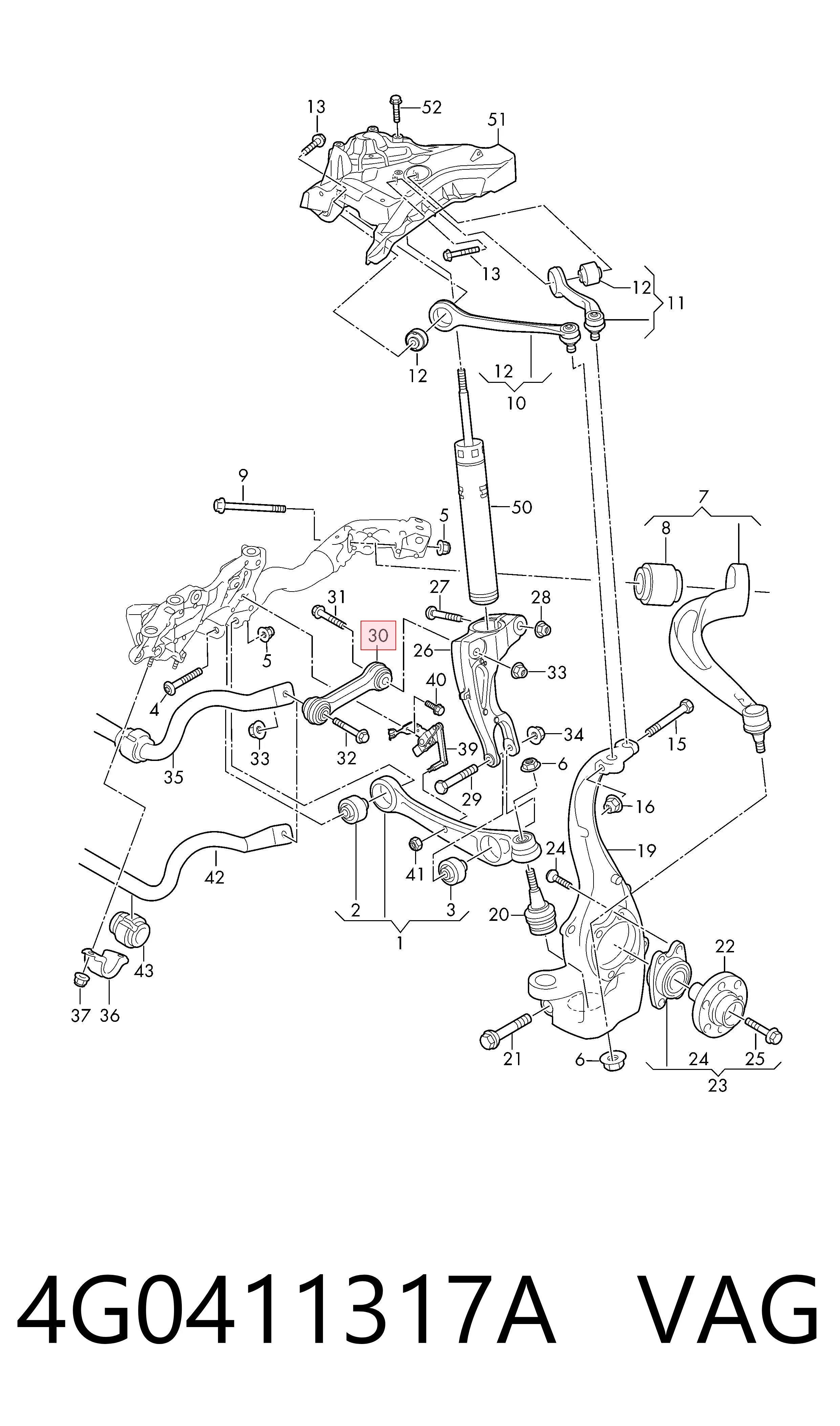 4G0411317A VAG