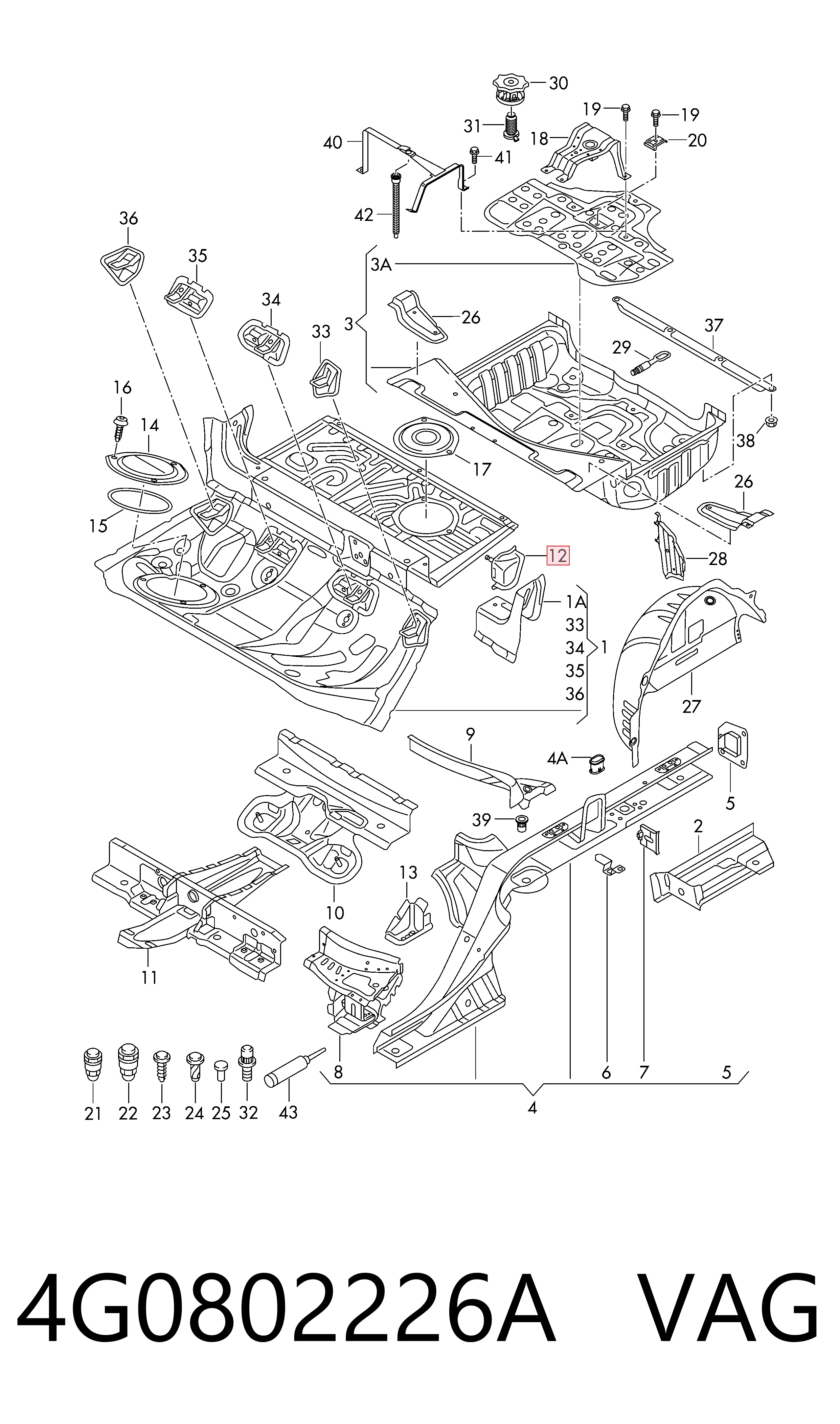 4G0802226A VAG