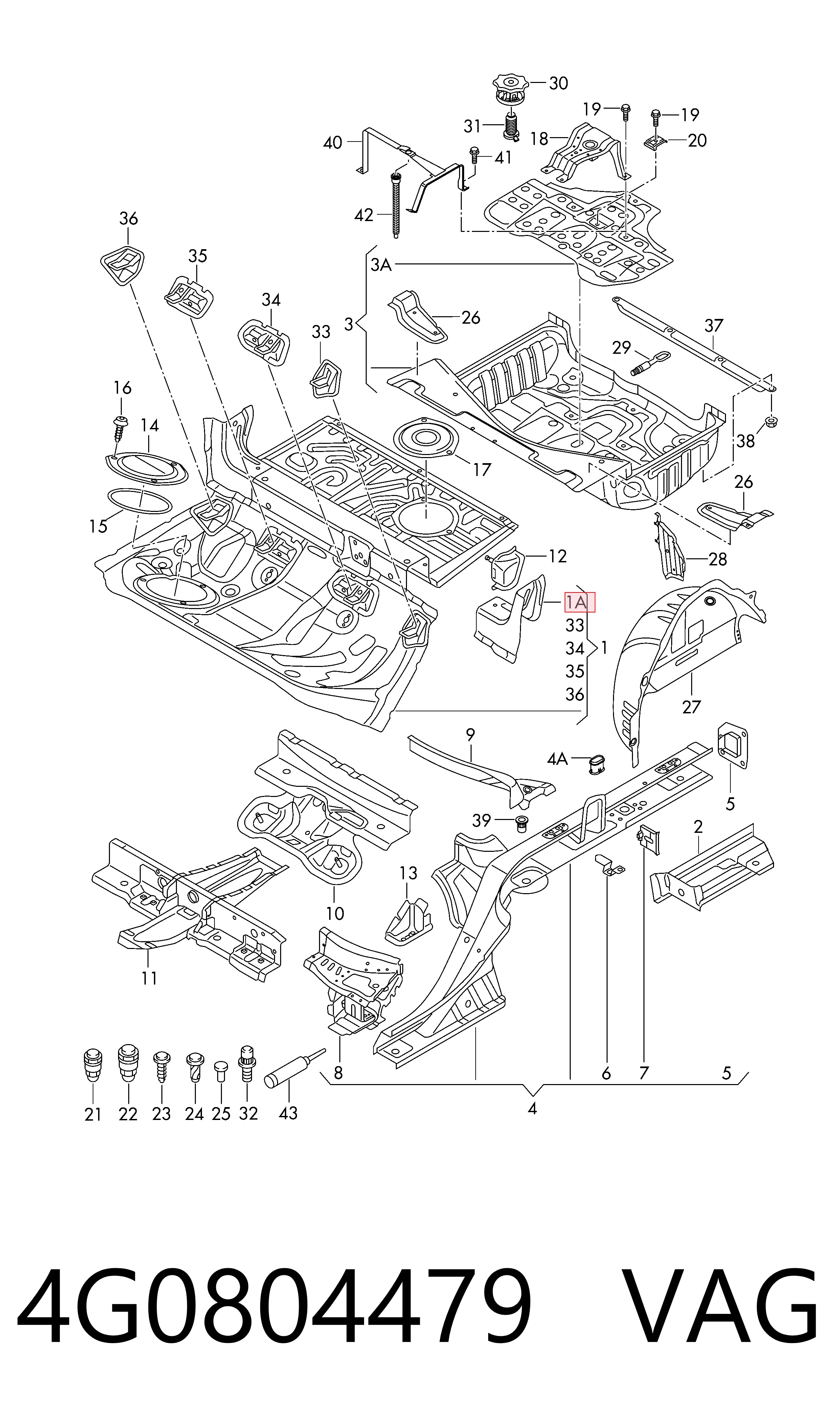 4G0804479 VAG