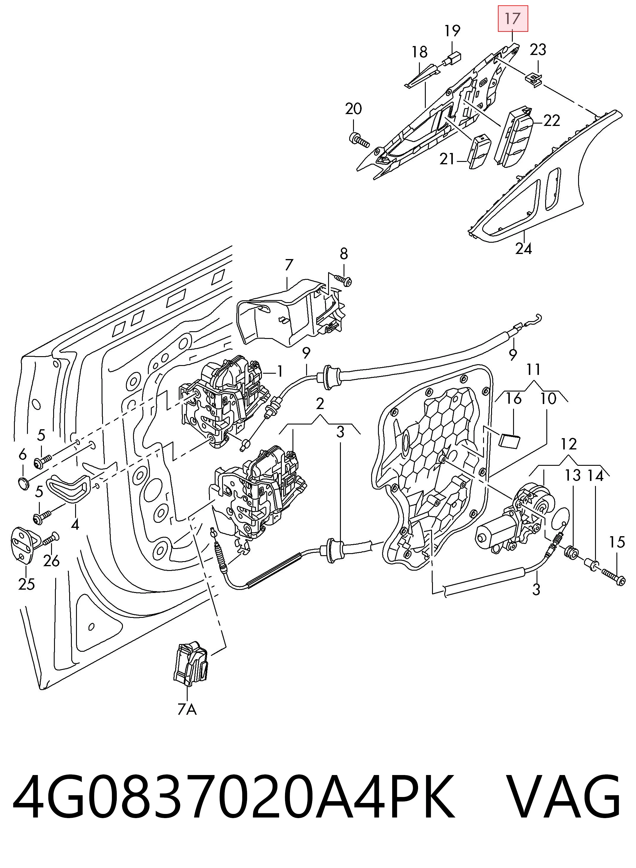 4G0837020A4PK VAG