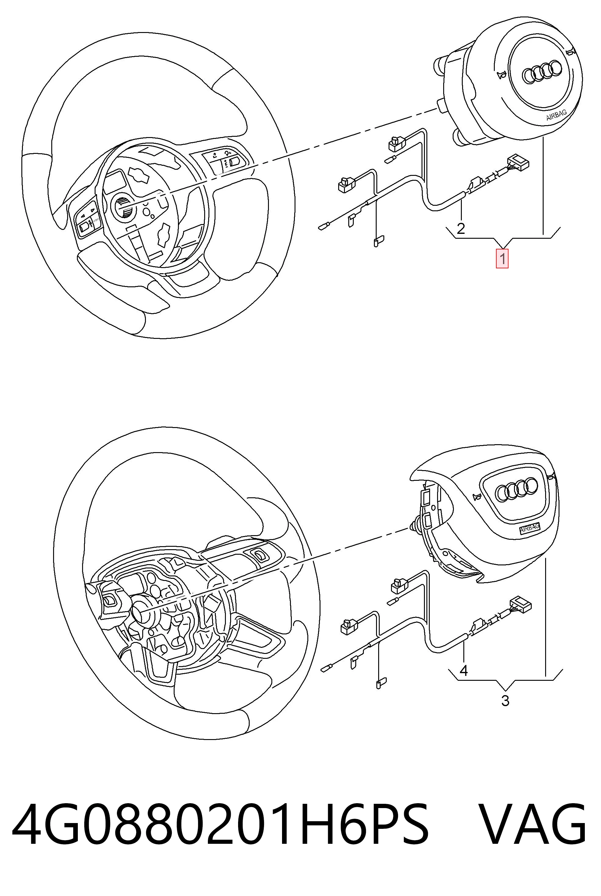 4G0880201H6PS VAG