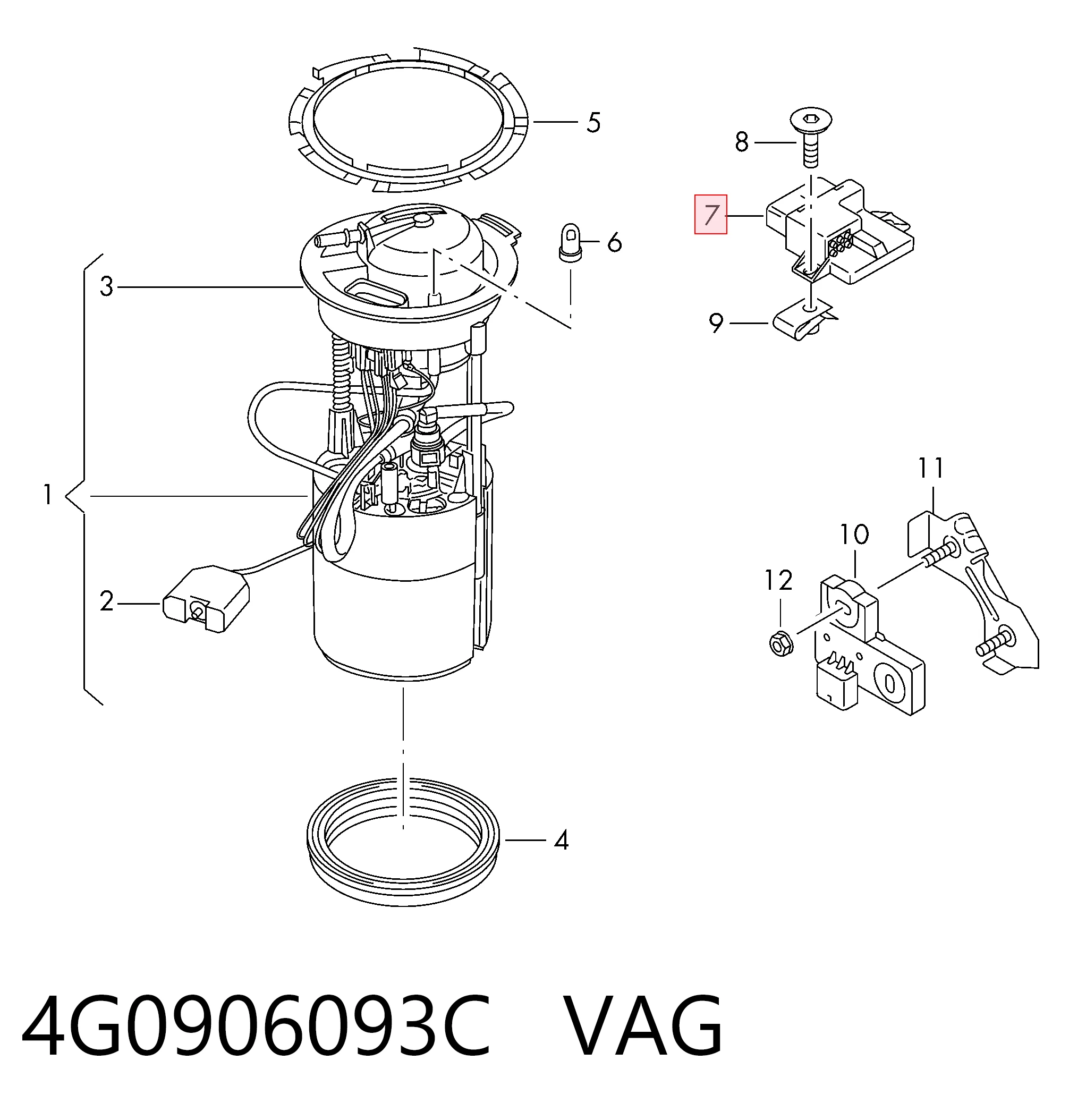 4G0906093C VAG