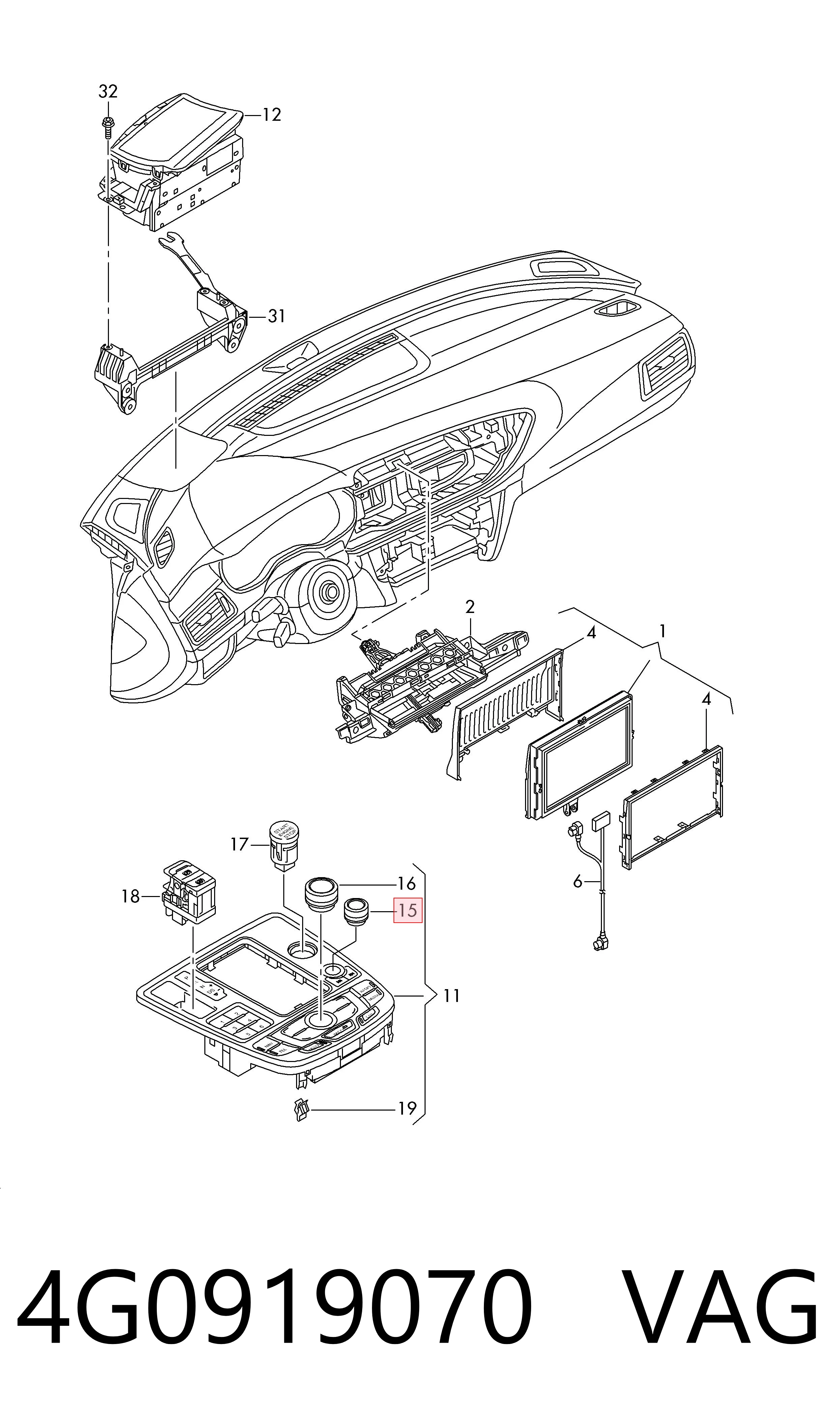 4G0919070 VAG 