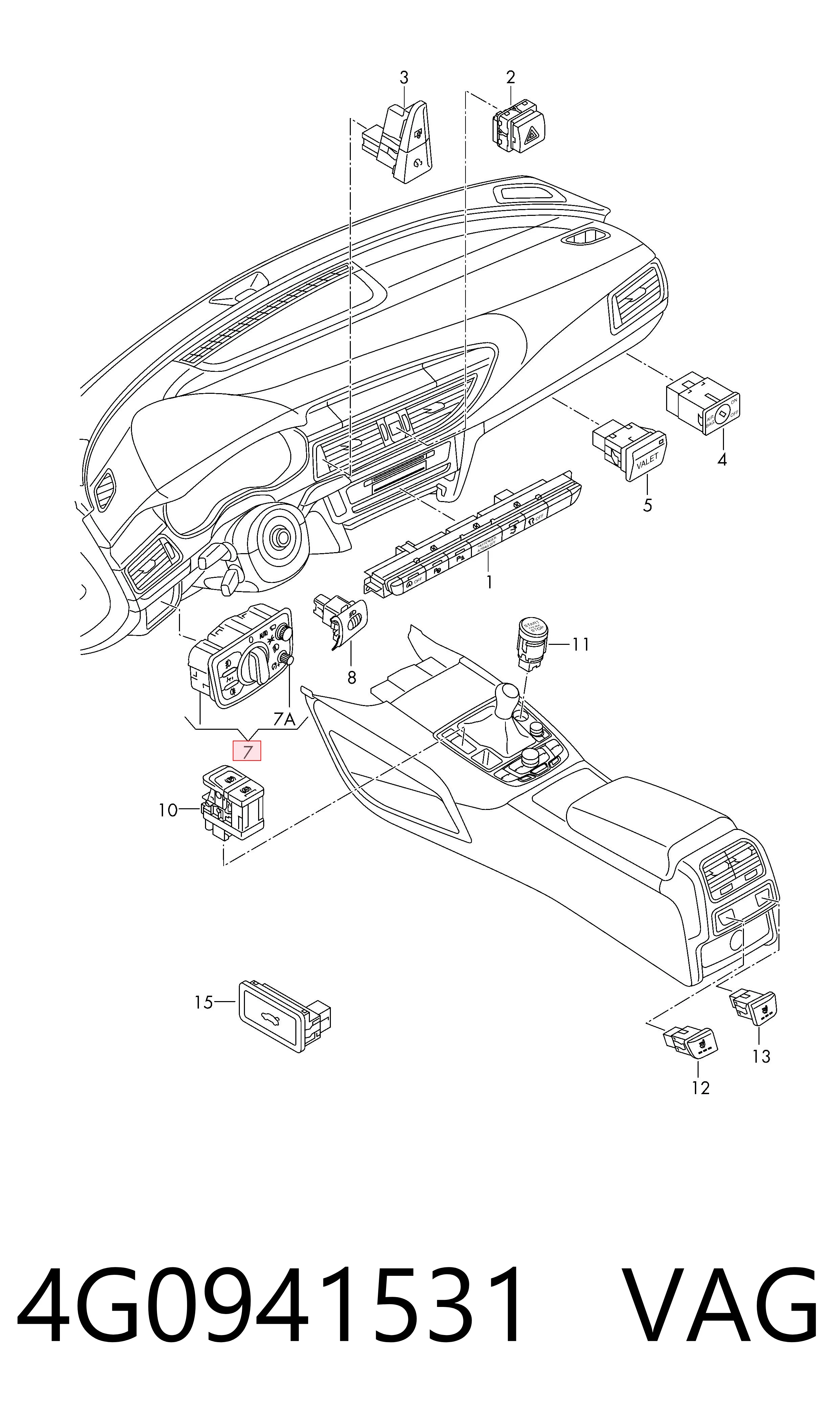 4G0941531 VAG